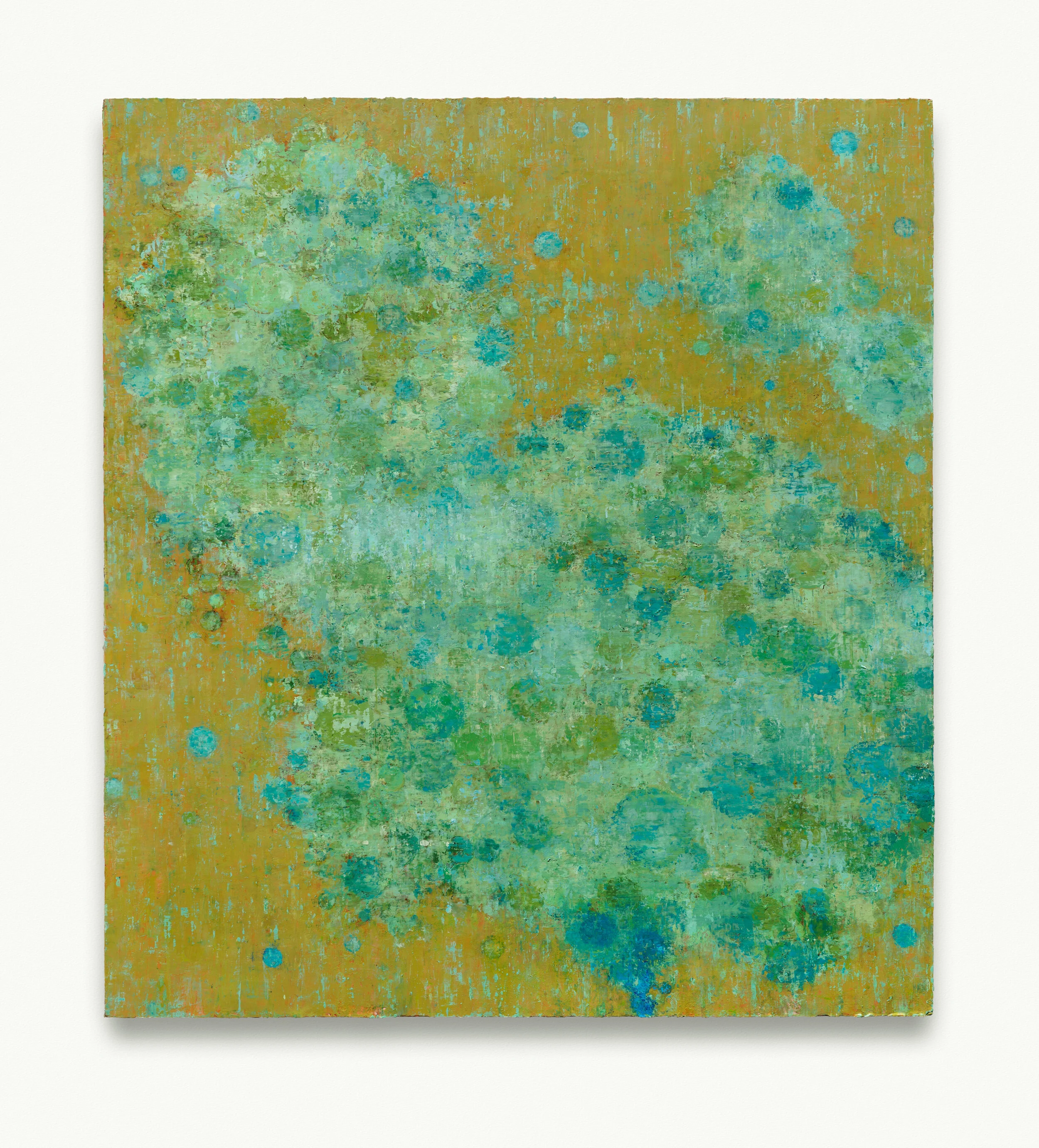  Inflatables, 2018 Oil, enamel, asphaltum and alykd resin on canvas 60” x 54” 