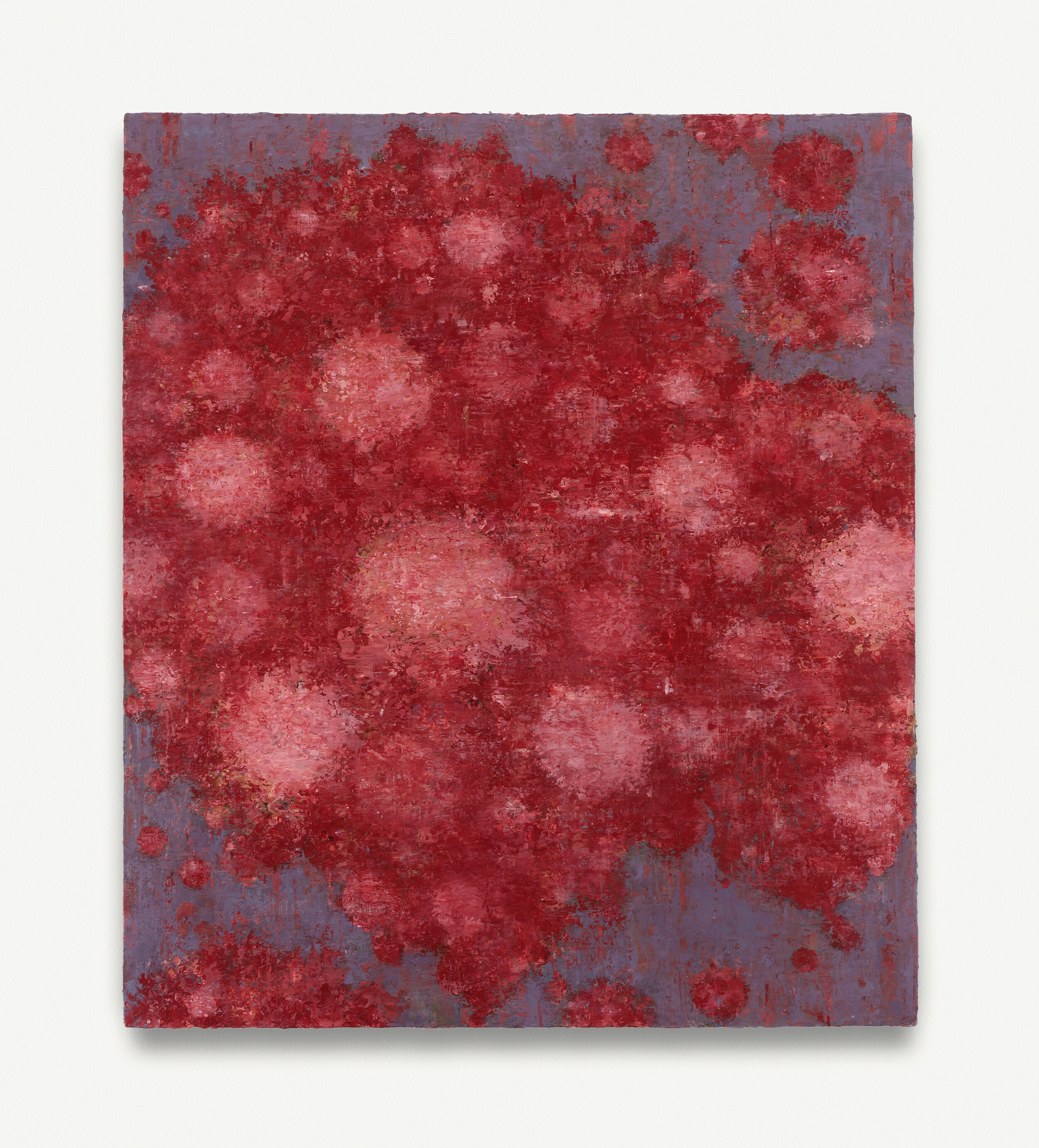  Inflatables II, 2018 Oil, enamel, asphaltum and alykd resin on canvas 44” x 38” 