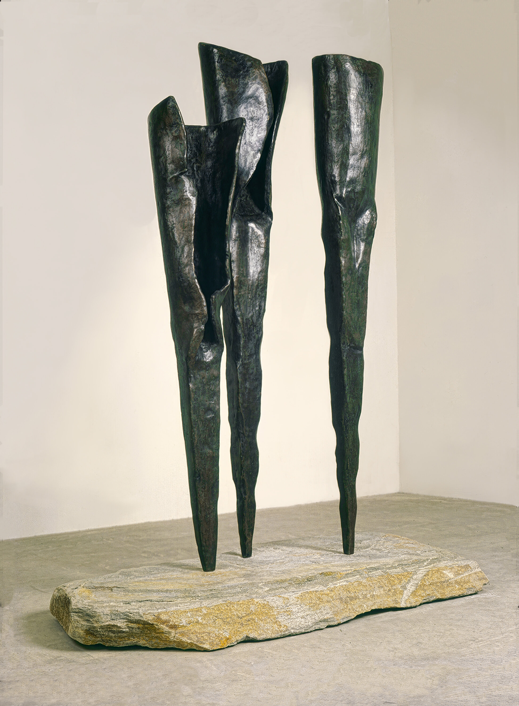  Herriamentas De La Vida, 1987 Bronze and stone 90” x 67” x 36” 