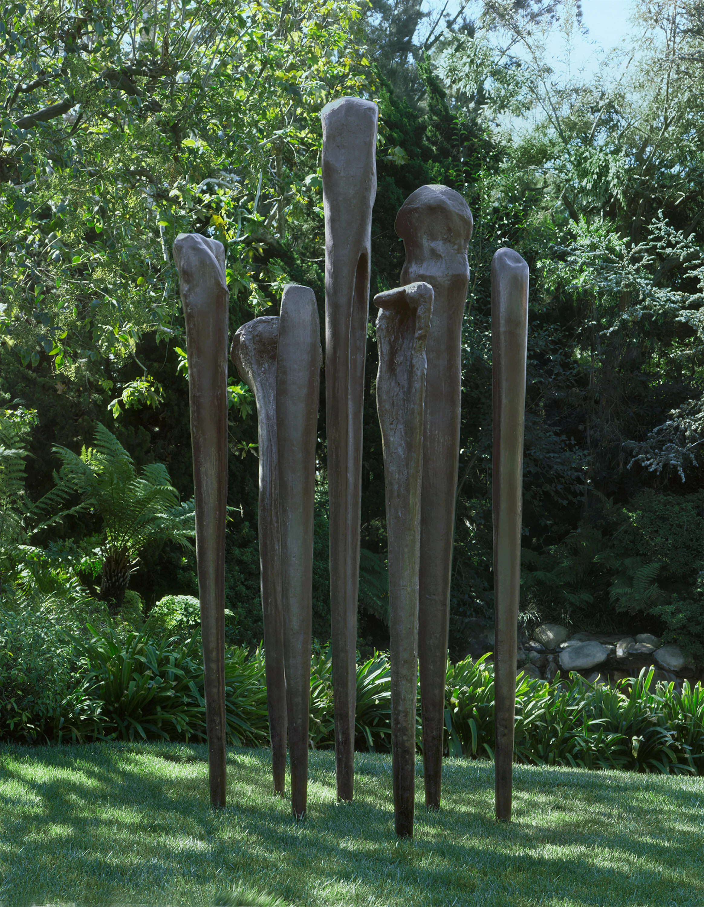  Forest Of Awls, 1996 Bronze 123” x 64” x 72” 