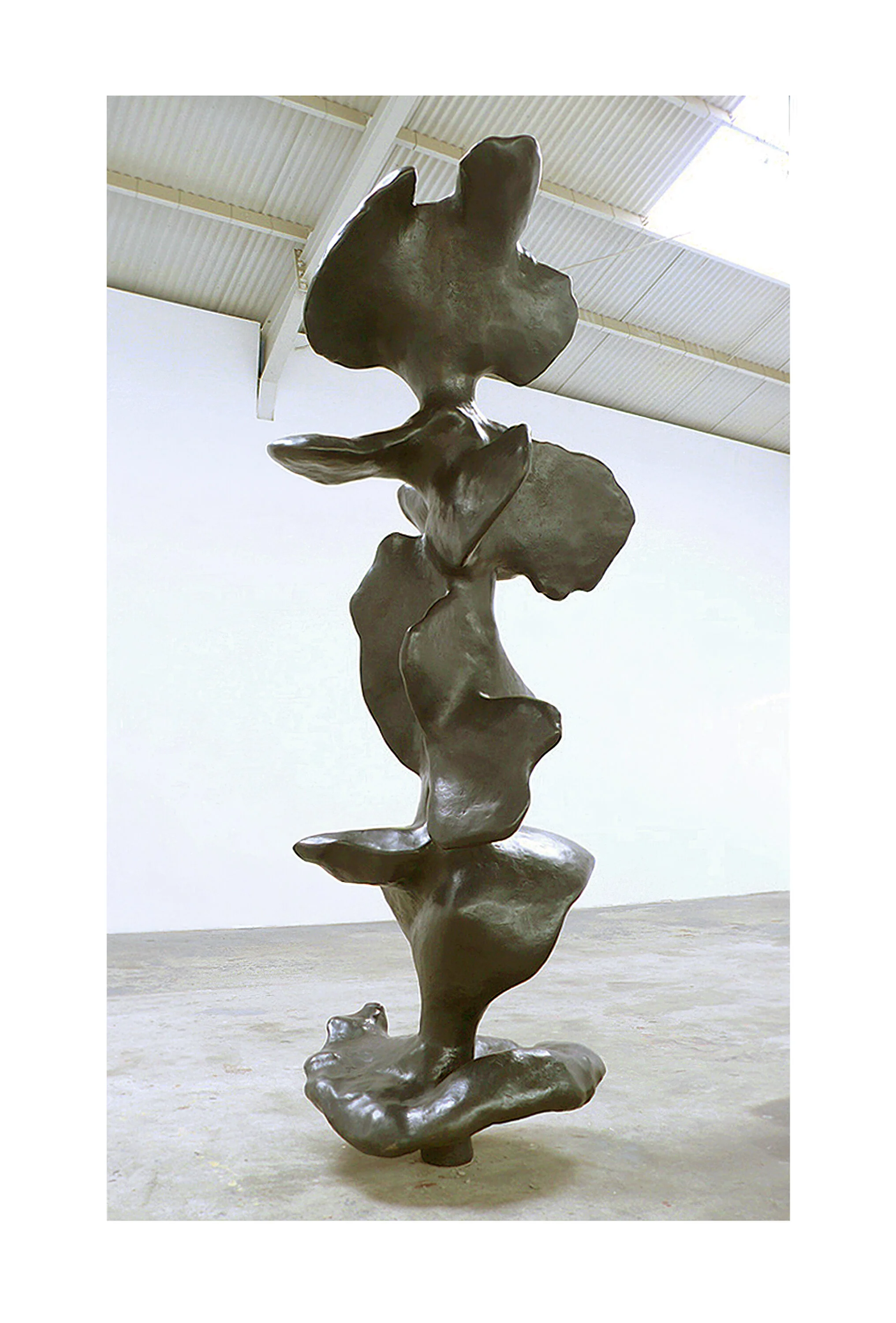  Parallel History II (element I), 2005 Bronze 90” x 38” x 34” 