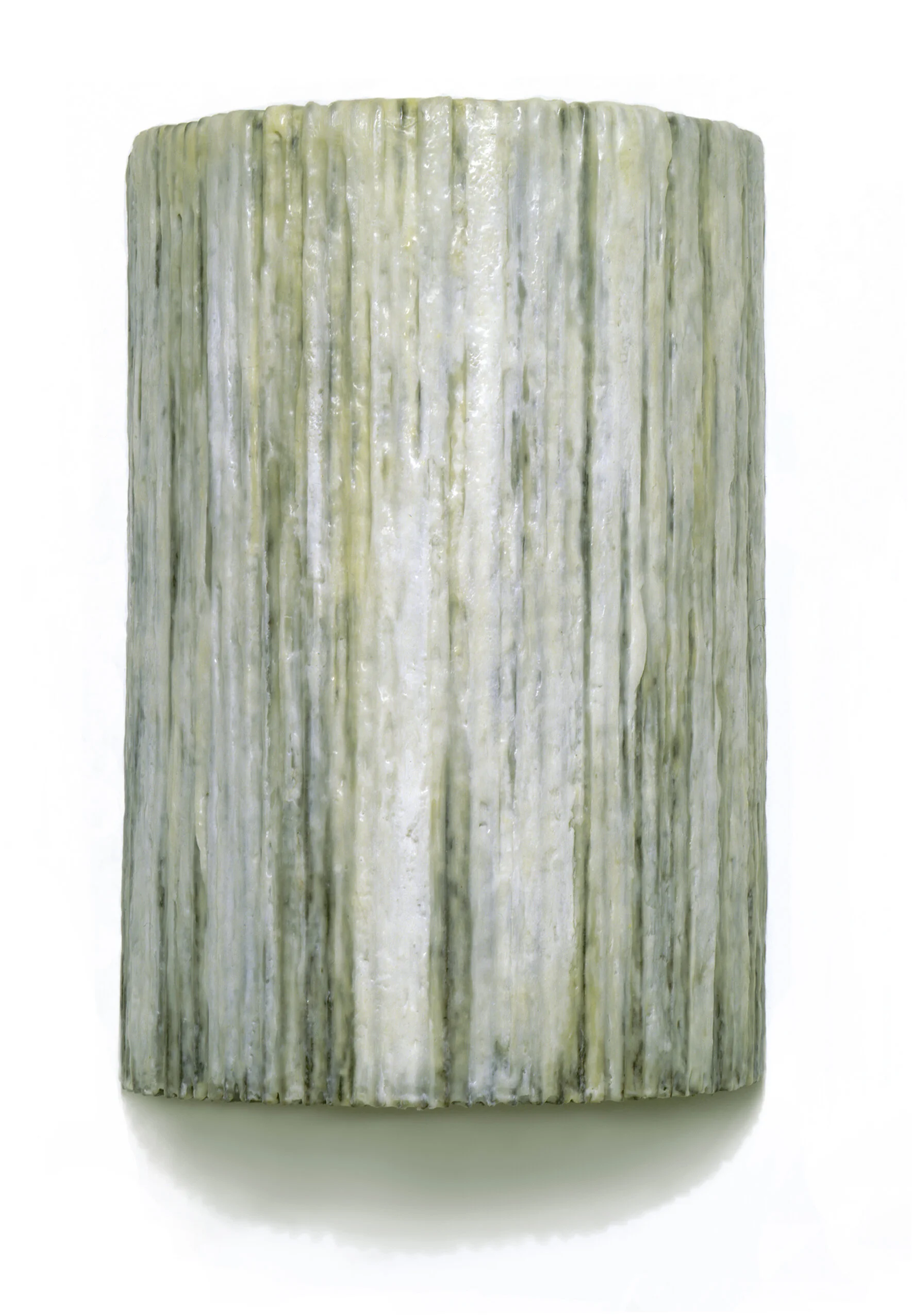  Core II,  Encaustic on steel 27” x 18” x 10.5” 