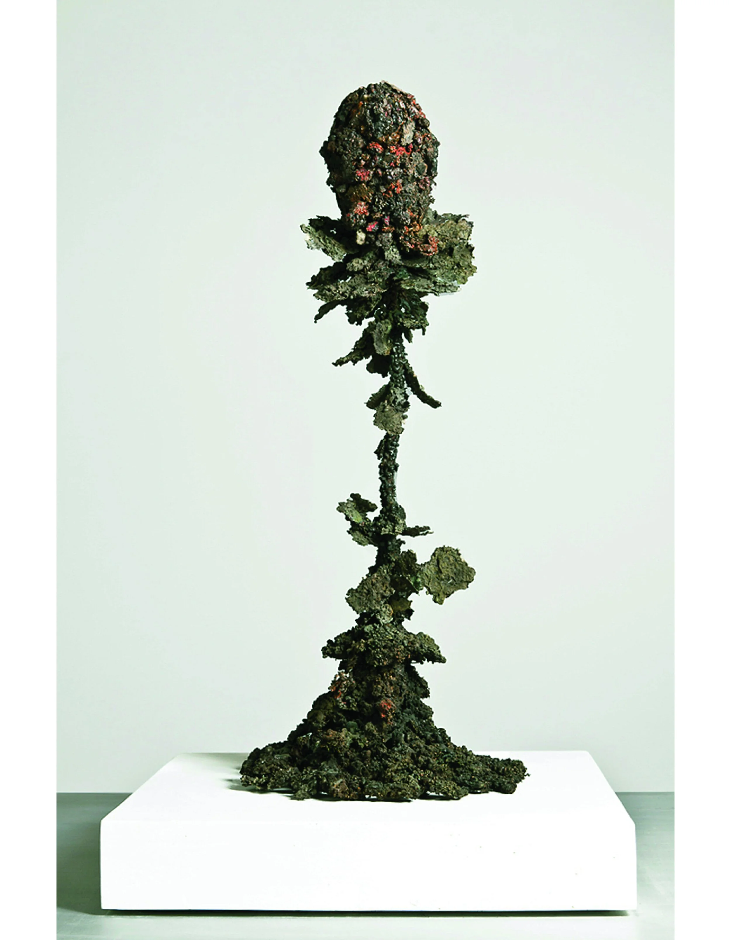  Furnace Flower V, 2007-8 Bronze, silica, aluminum and cement 24.5” x 6” x 8” 