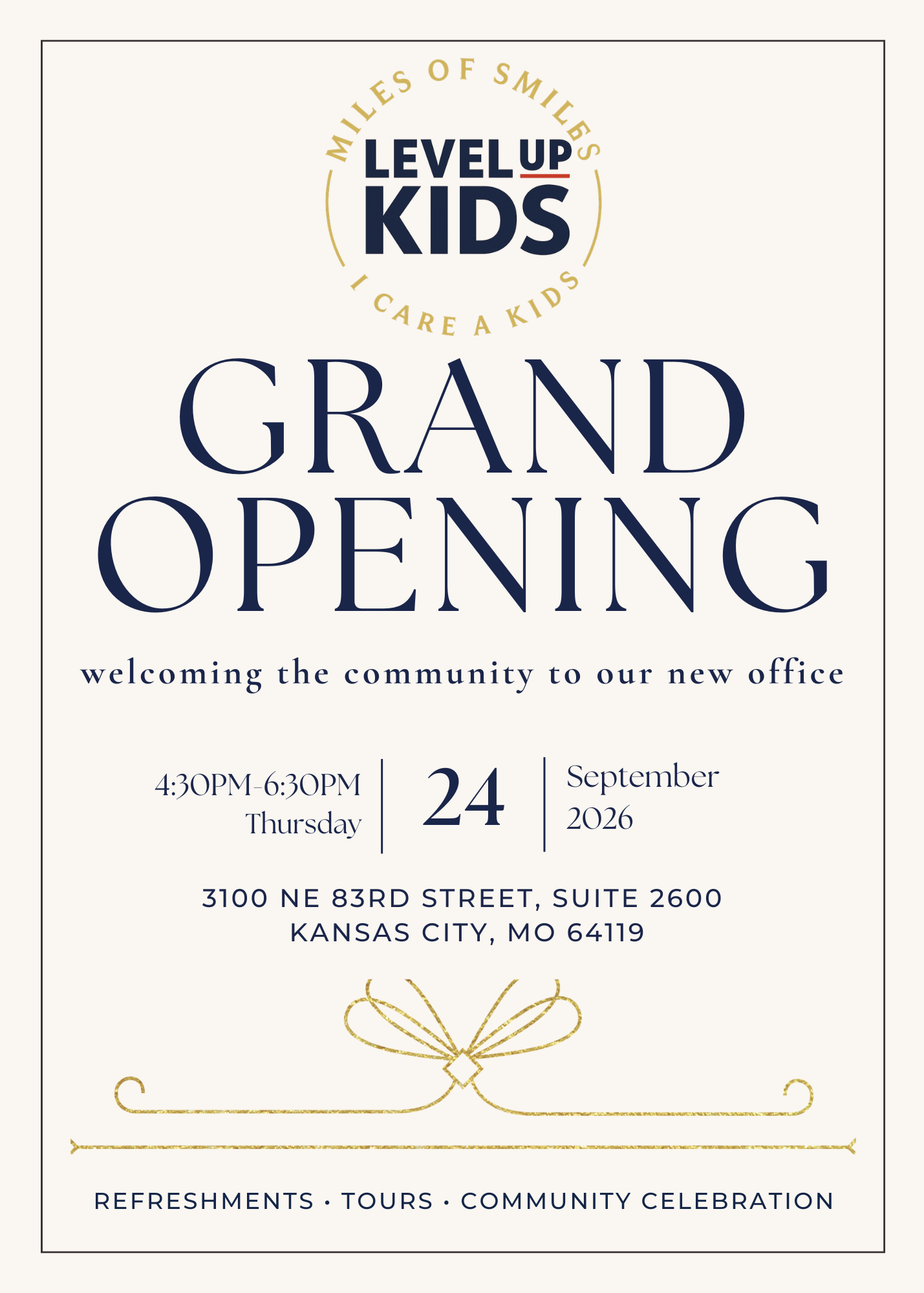 Grand Opening