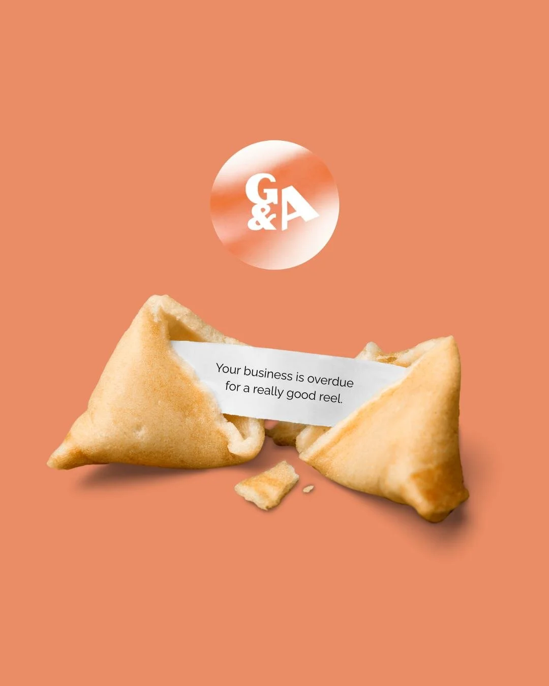 🥠 POV: your fortune cookie starts calling out your content strategy.

Swipe at your own risk. &rarr;

#GAProductions #ContentCreation #STLVideographer #SocialMediaContent #STLBusiness