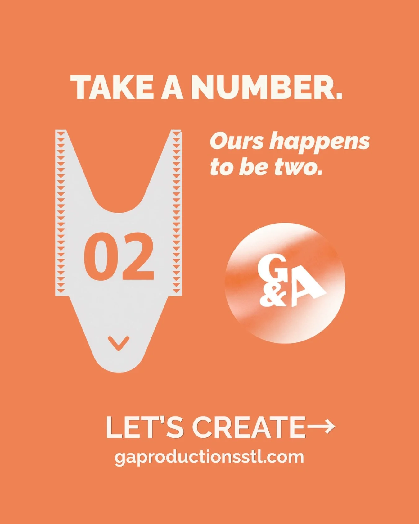 Your number&rsquo;s up. Luckily, you got us. 🎟️

Two creatives. A lot of excitement. Plenty of ideas for your next shoot.

From business content to music videos, we&rsquo;re here to give people a reason to stop and watch. Let&rsquo;s make something 