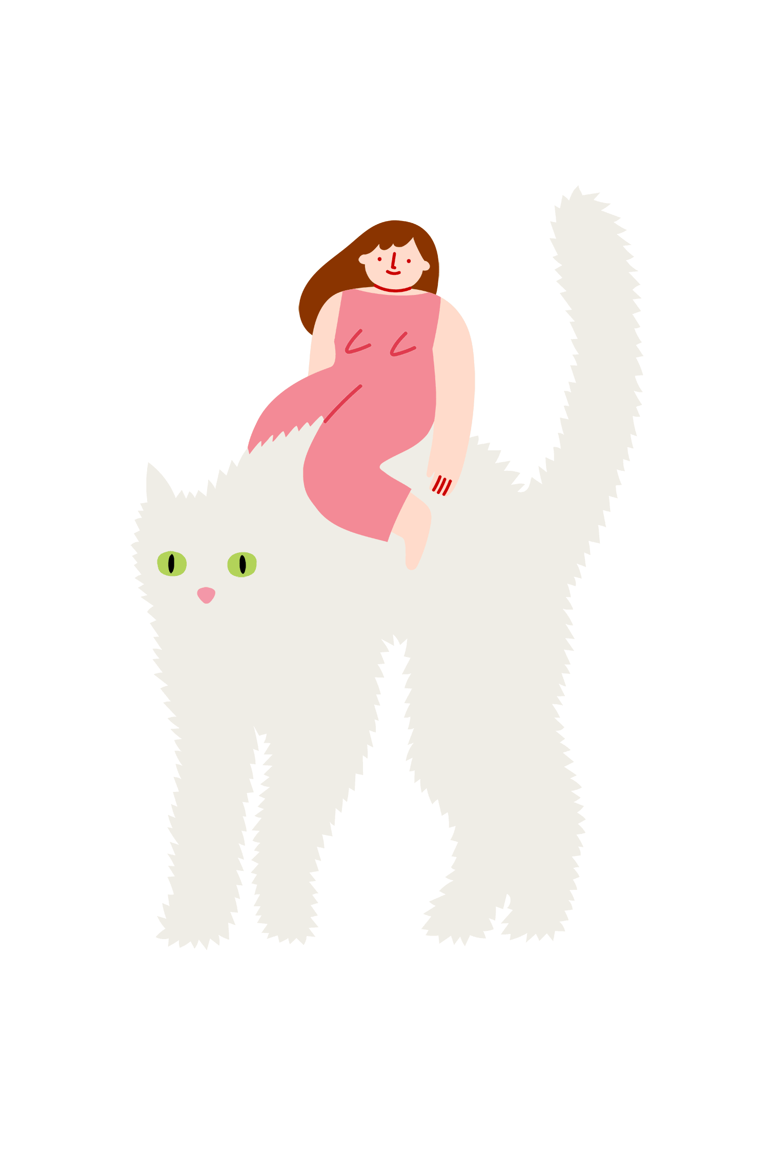 Cat Hug Animated Gif