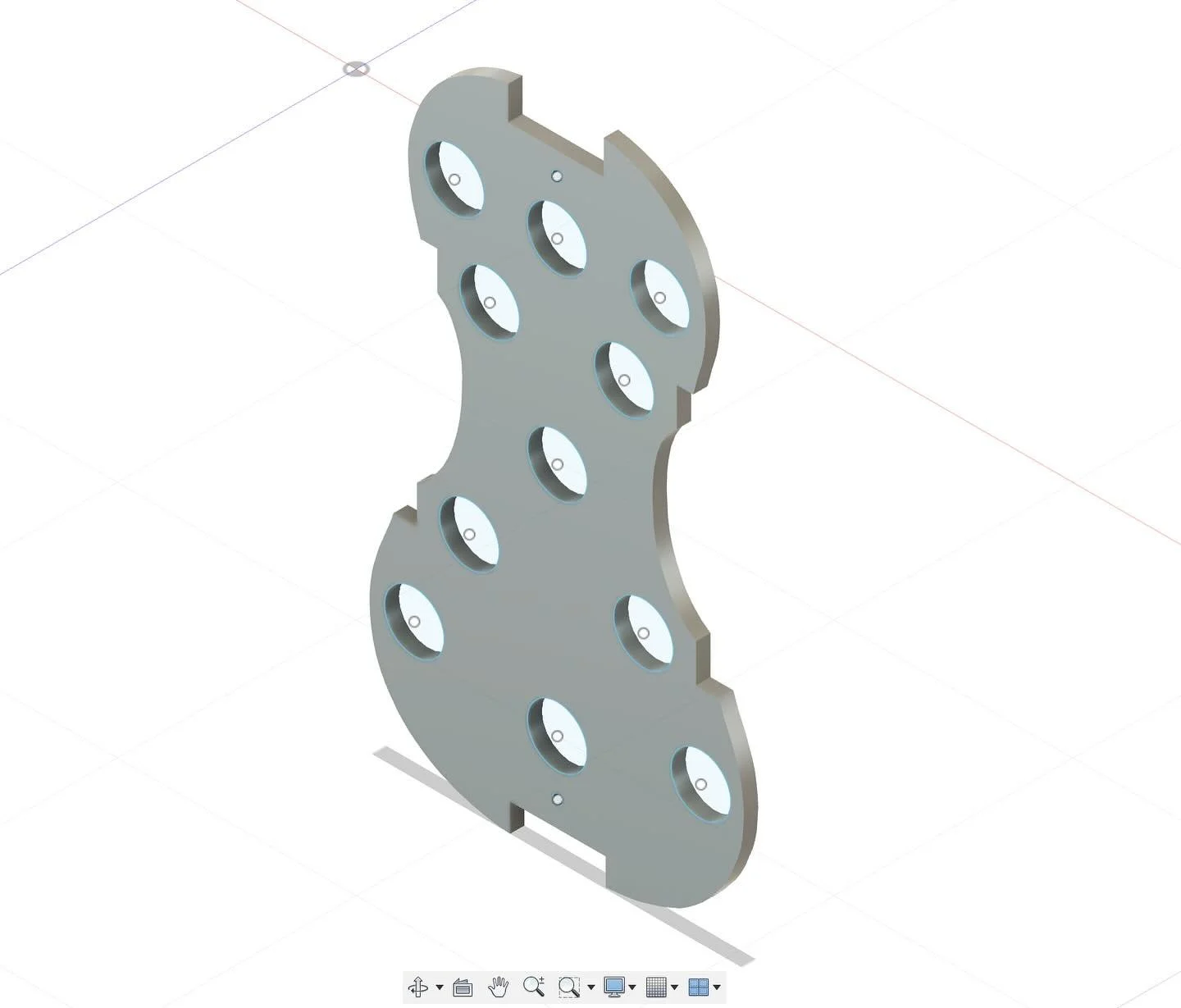 Drawings of the day. One of my goals for the year has been to learn/improve digital design skills. There are so many directions that this has led, 3D printing, cutting new templates, replacing my aging and questionable paper templates, drawing tools 