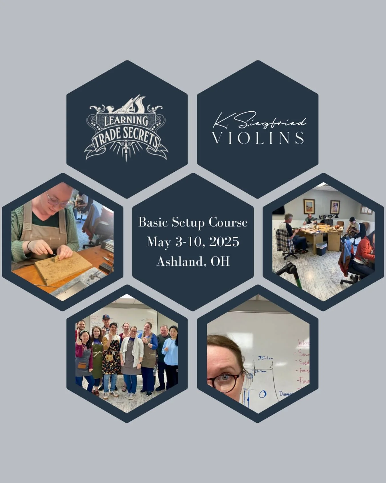 Looking for training in setup of instruments? Or maybe a new employee that needs a week of focused study? There are a few spots left in the Basic Setup course at @learningtradesecrets May 3-10. Join us for a thorough walkthrough of tool sharpening, a