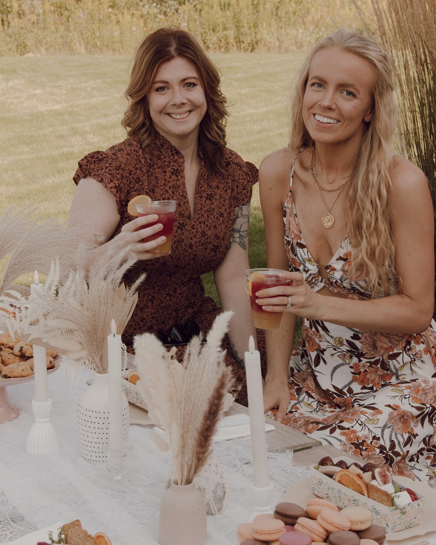 We&rsquo;re always down for having a good time and styling a pretty party with a cocktail (or mocktail!) in hand 🥂

Your party BFF&rsquo;s,
Alysha + Katrina