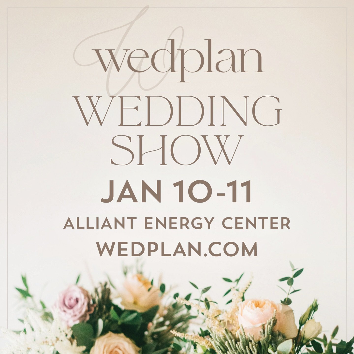 Wedding planning? Don&rsquo;t miss WedPlan Madison&rsquo;s
Wedding Show on January 10th &amp; 11th at
the Alliant Energy Center! Make sure to stop by one of our displays to say hello! 

Tickets are on sale now at wedplan.com.