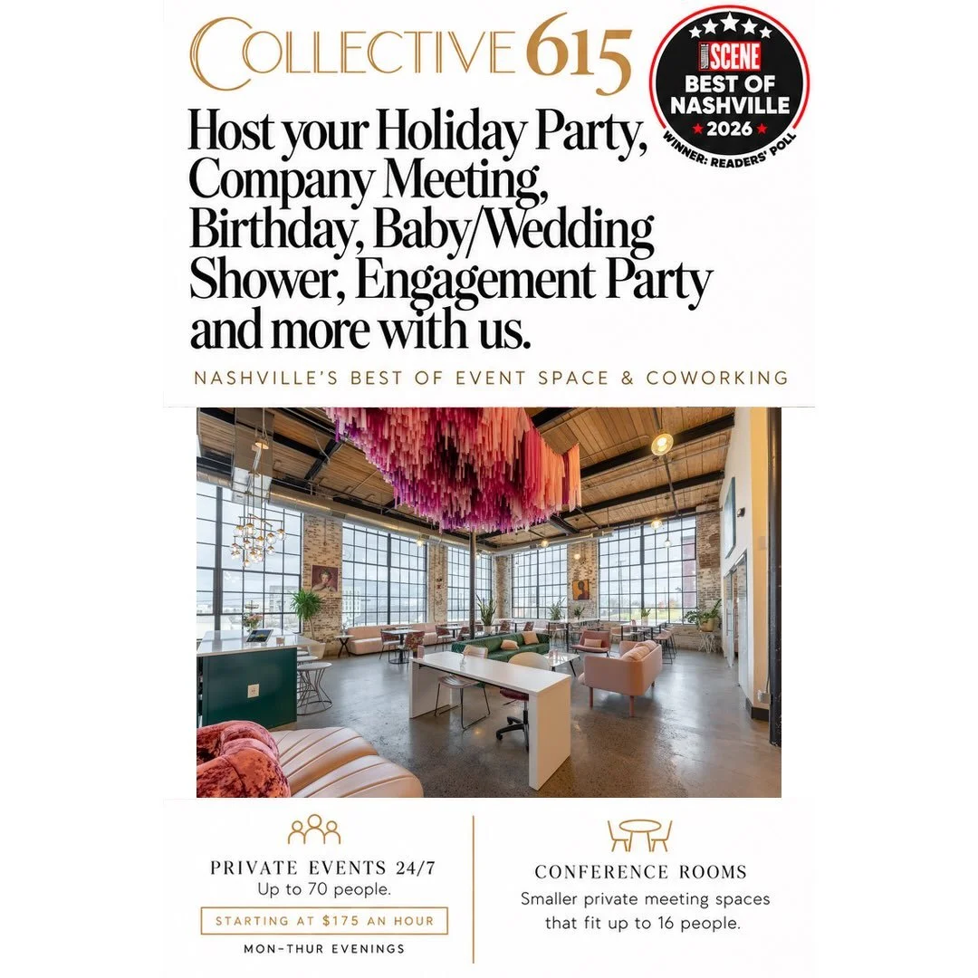 Your next event deserves a space as memorable as the occasion.

Holiday parties, company celebrations, birthday parties, baby showers, bridal showers, engagement parties, networking events, workshops, team meetings, and everything in between &mdash; 