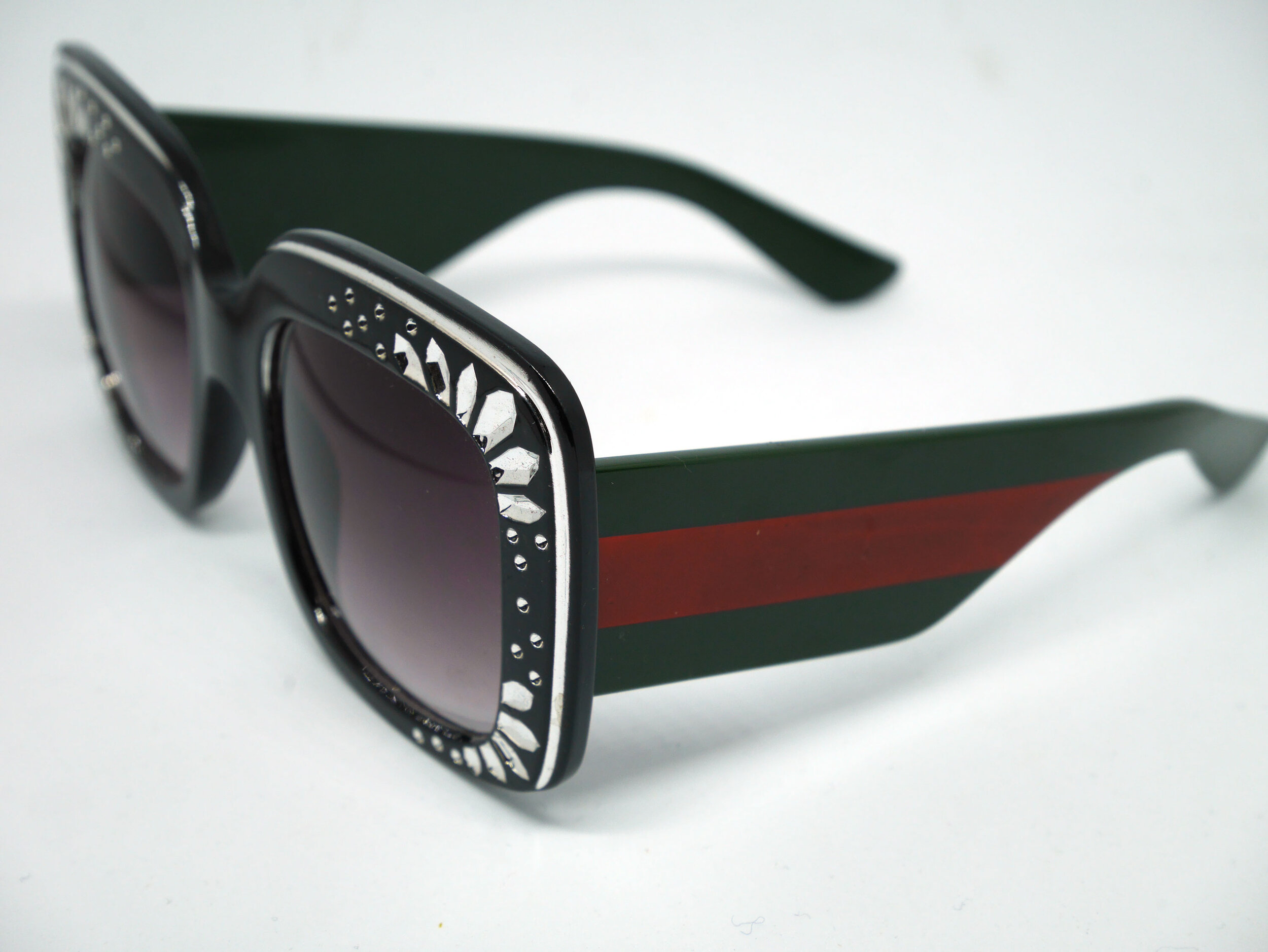 Gucci Oversized Square designer retro Fashion shades with case Sunglasses Gucci 2302 Ladies XXL Sunglasses main image 4