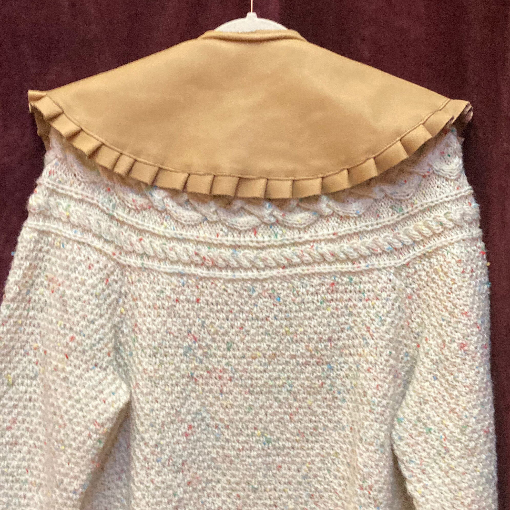 Sand Leather Yeoman Collar