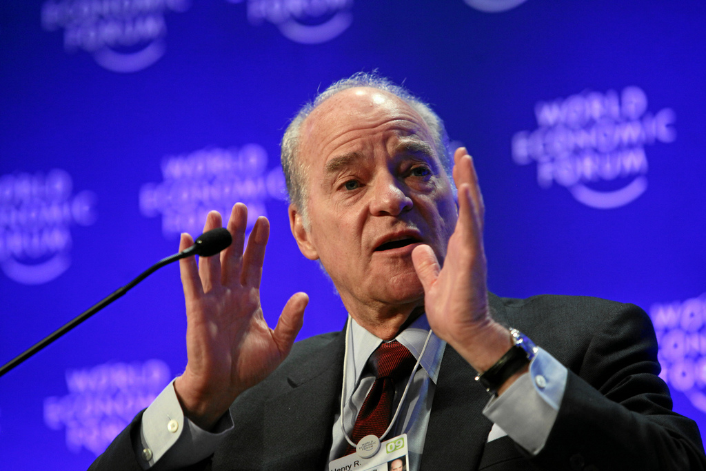 Previous speakers include Henry Kravis