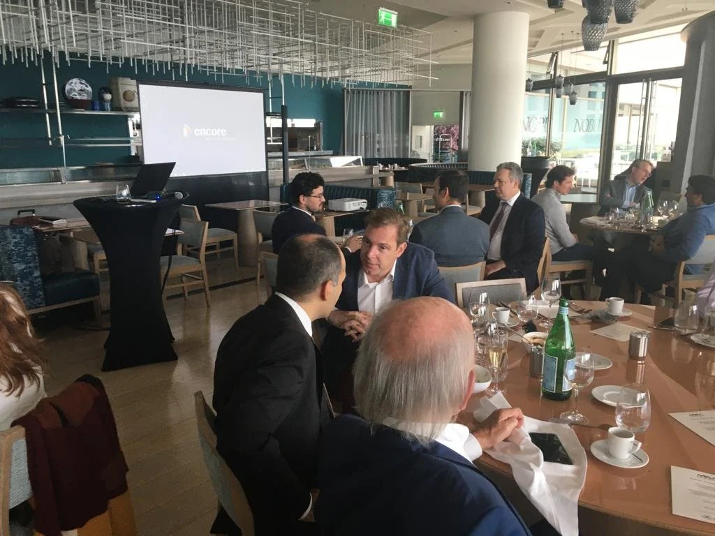 November 17th's Lunch on Hydrogen at Nobu with Apex &amp; Seafort Advisors