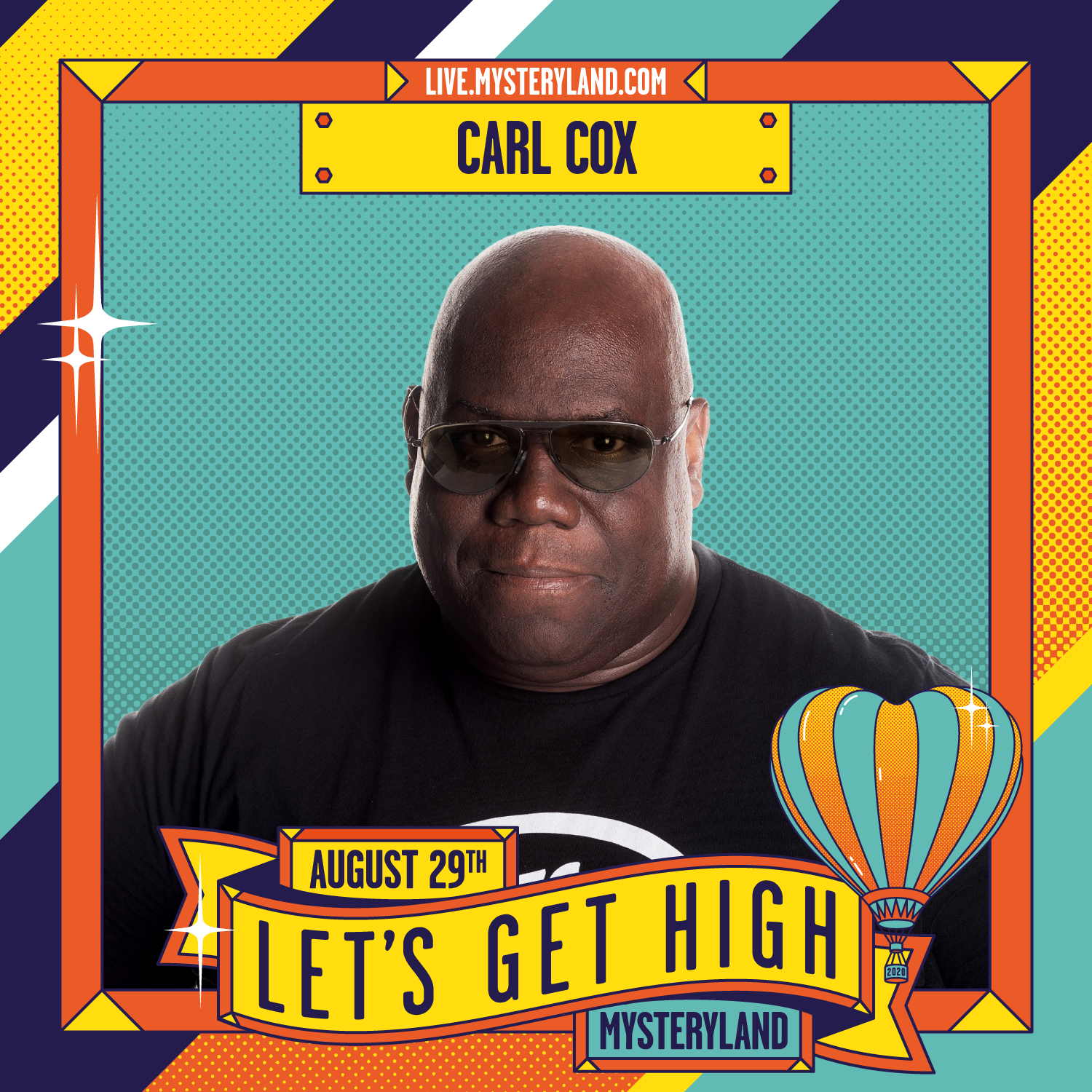 Carl Cox to perform a new solo live show at Mysteryland 