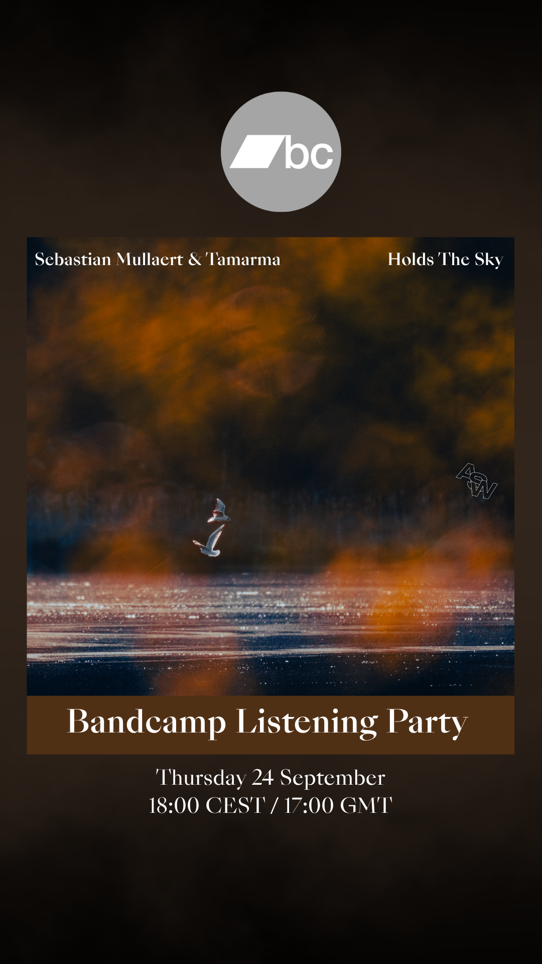 Join Sebastian Mullaert &amp; Tamarma on their Bandcamp Listening Party