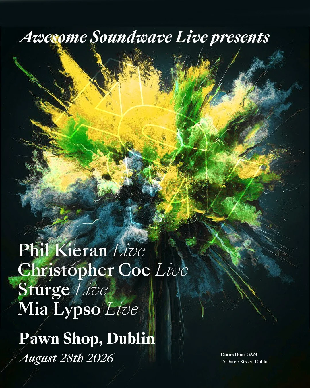 Awesome Soundwave Live heads to Dublin for an exclusive live show