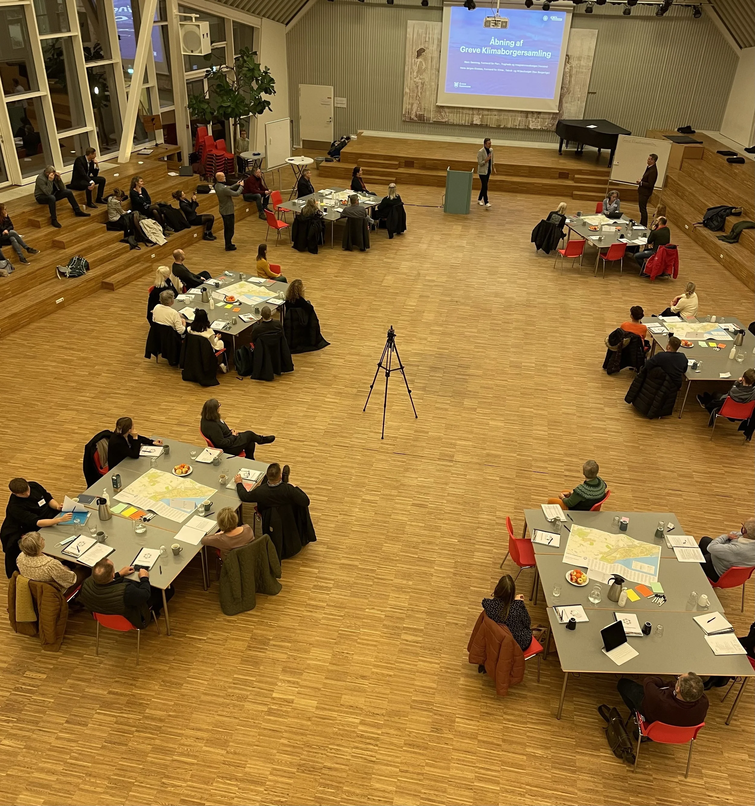 Greve Kommune afholdt Danmarks første klimaborgersamling