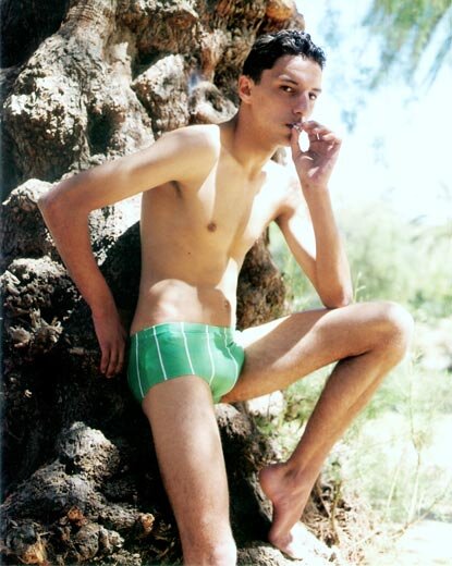 BOY IN SUIT SMOKING BY RONA YEFMAN