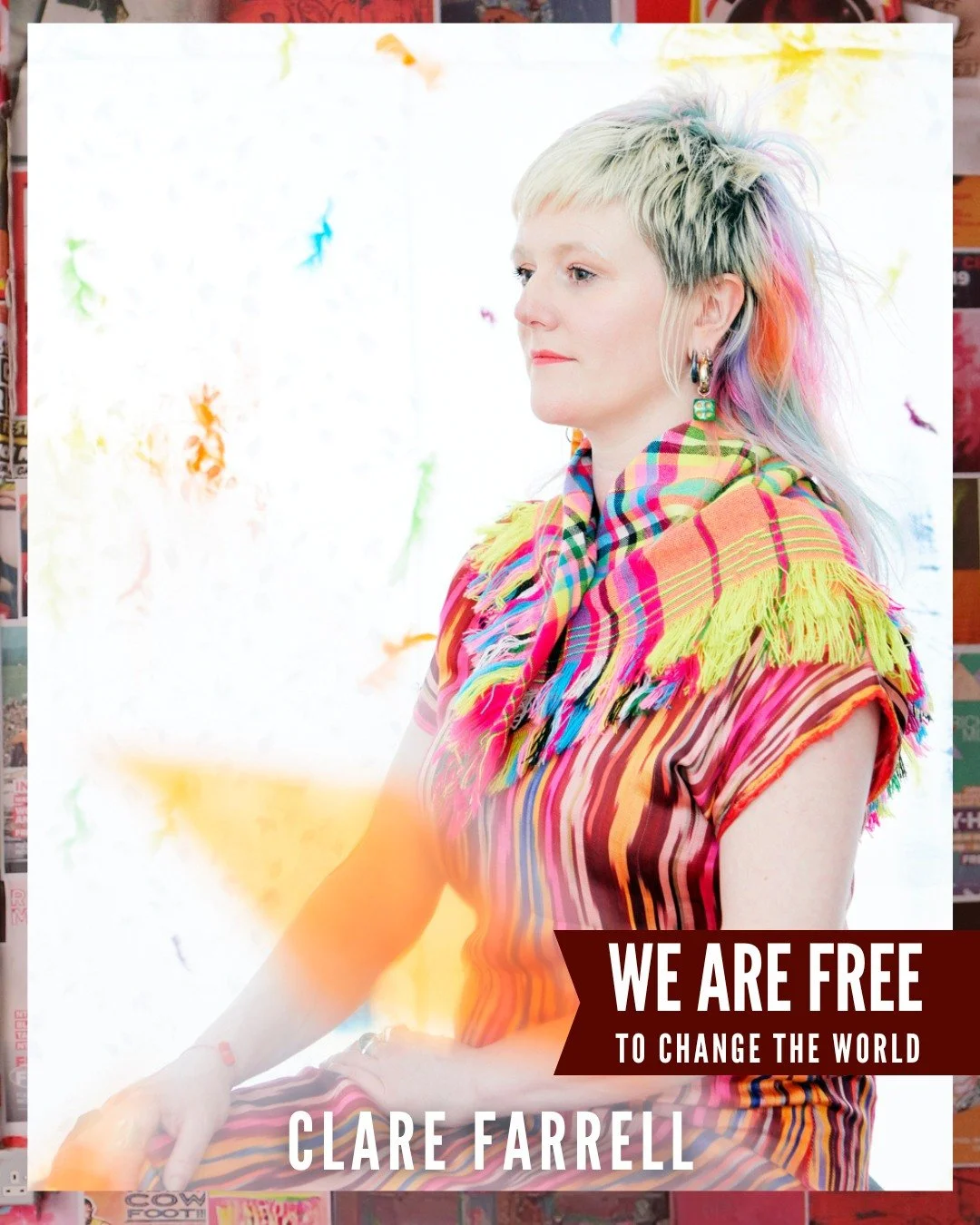 We Are Free To Change The World: GO takes place on Thursday 19 March at Toynbee Studios.

👉 How do we move forward, and what are we moving towards?

GO brings together artists, activists and thinkers whose work invites movement: outward, onward, and