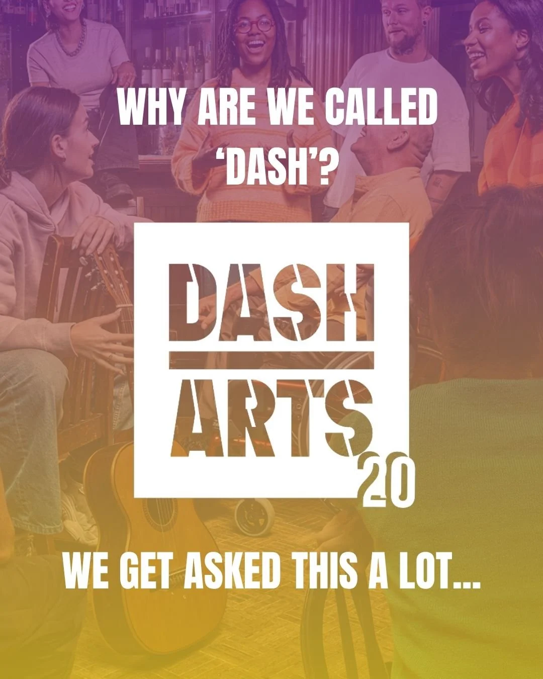 Why are we called Dash Arts?

We&rsquo;ve been thinking about the spaces between things - between languages, art forms, identities and communities - and how Our Public House might be one of the clearest expressions of that idea yet.

Swipe through ➡️