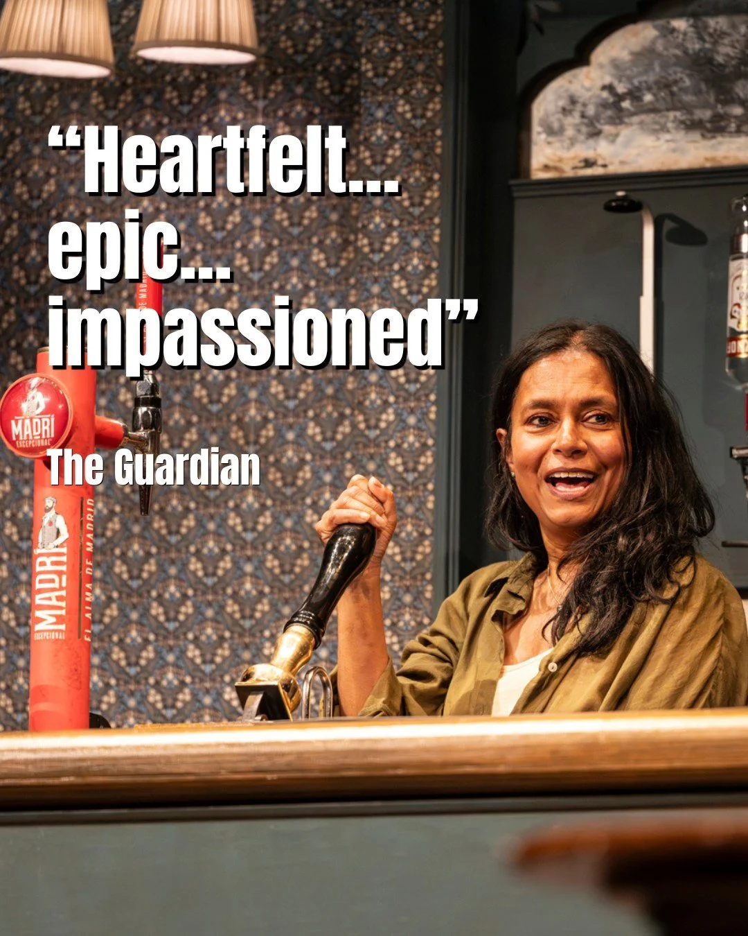Reviews are in for Our Public House!

Coming to:
@shakespearenorthplayhouse - 26 - 30 May
@belgradetheatre - 4 - 6 June
@sheffieldtheatres - 17 - 20 June
@marylebonetheatre - 30 June - 4 July

Book your tickets now! Link in bio ⬆️

#UKTour #NewWritin
