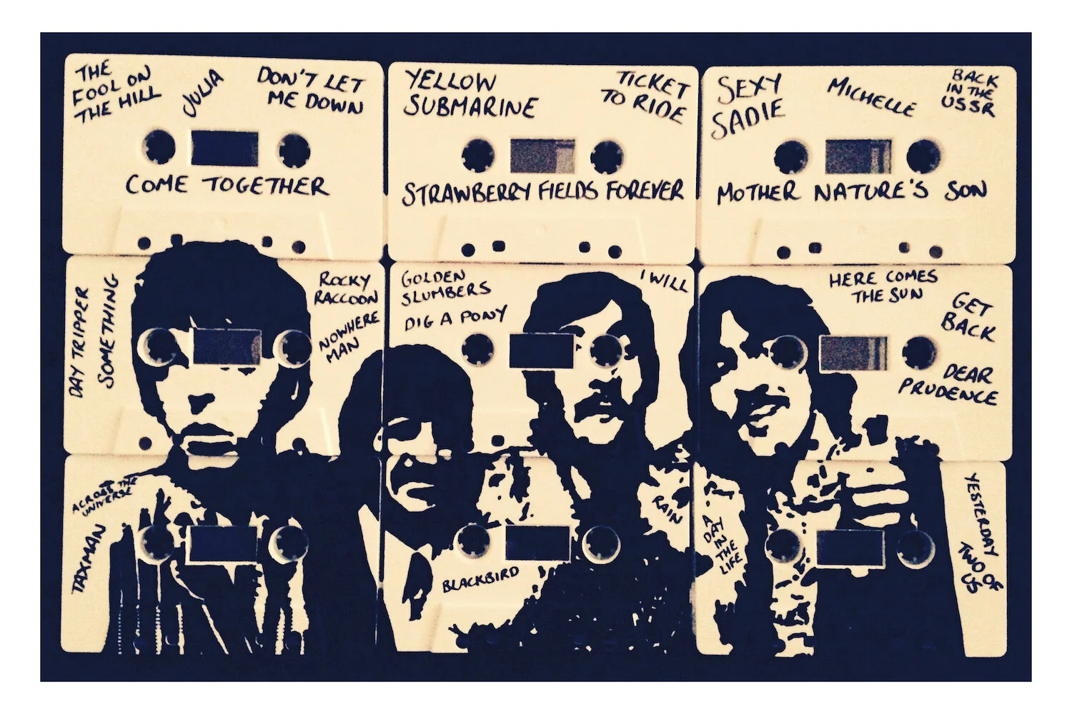 Paul, Ringo, John &amp; George