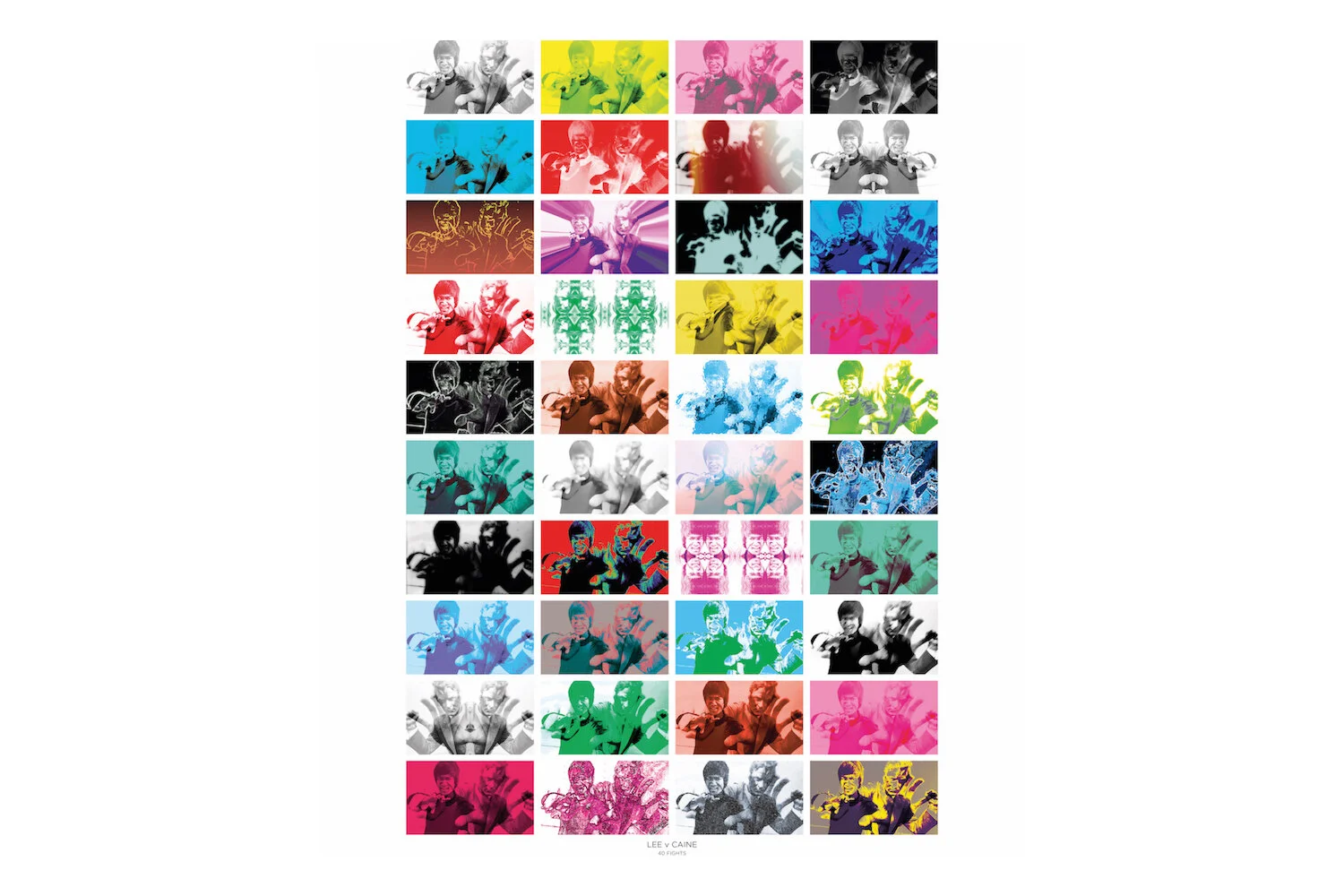  Lee v Caine - 40 fights.  Print. 