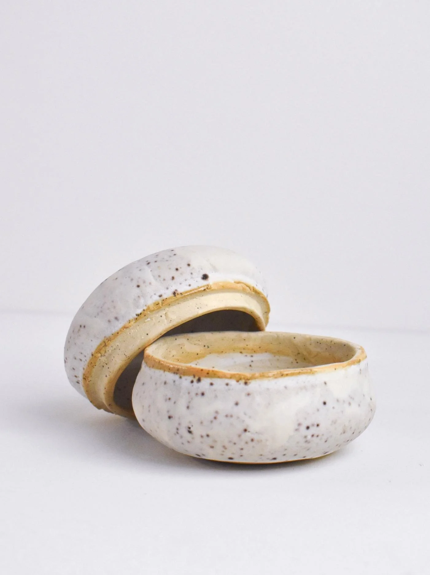 Handmade by Wild Bower Studio Ceramic Stoneware Jewelry Box Storage
