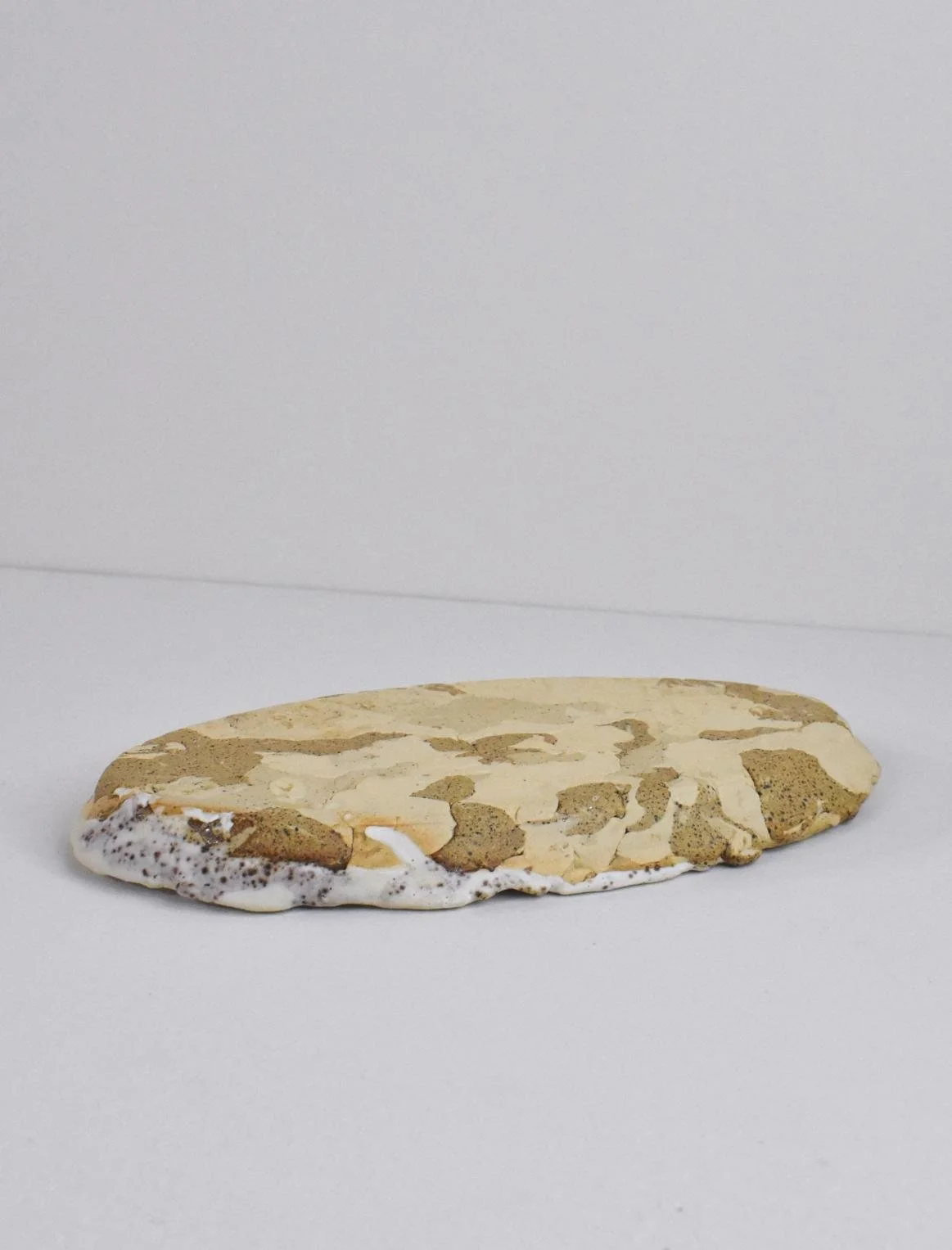 Ceramic Handbuilt Tray made by artist ceramist Nicole Helen Brunner