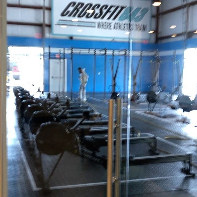 Thank you Dave Miller and Garrett w/@superior.ac for bio-fogging our entire 12,000 square feet @crossfit843 facility. All equipment has been sanitized &amp; all air borne particles are outta here ✅. Whatever we do, we do right we do, so let&rsquo;s a