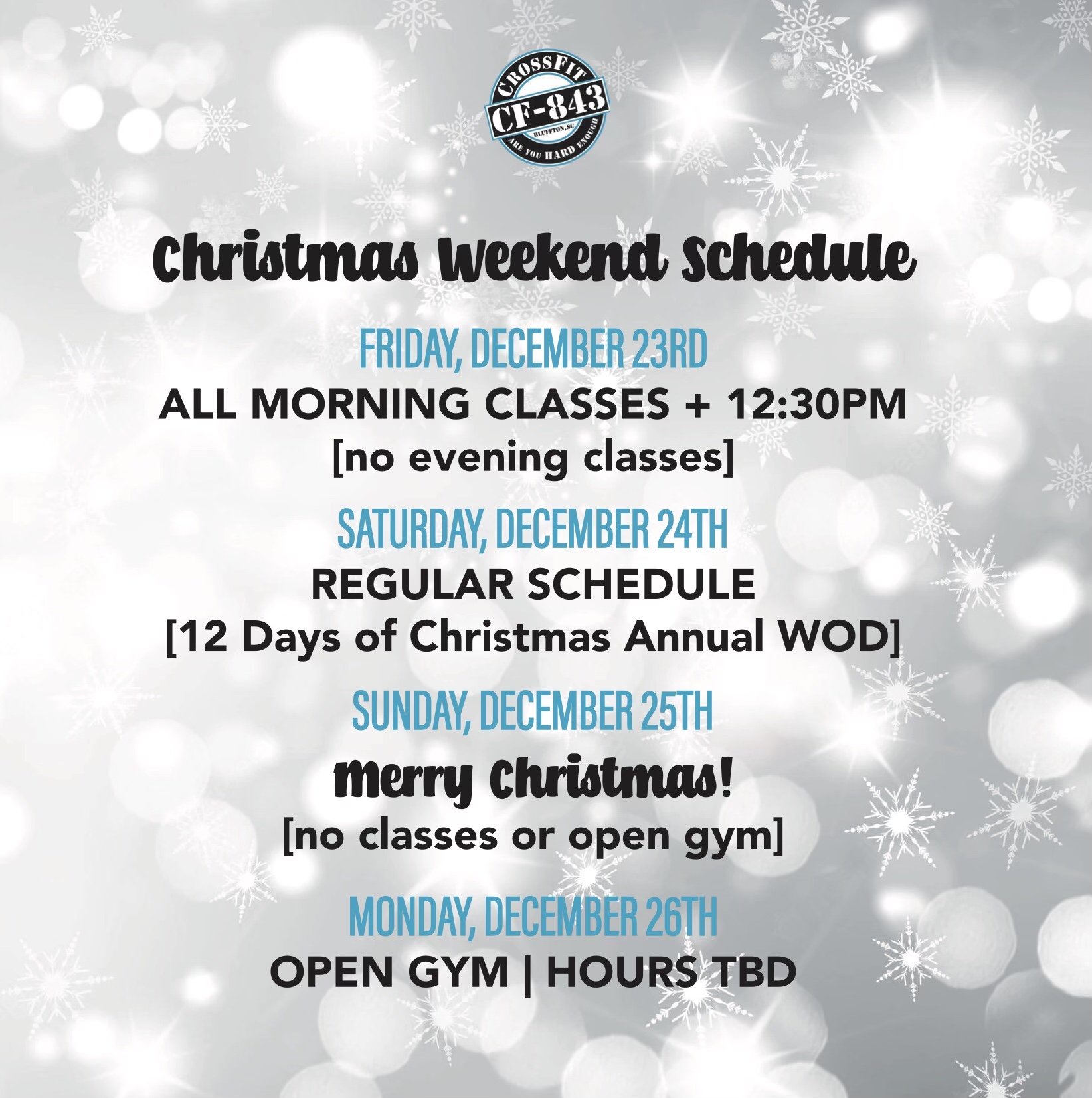 12.24.22 Workout of the Day