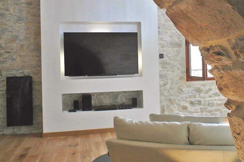 Les gites du Domaine de Monteils sont équipés de télévision grand écran et de Netflix