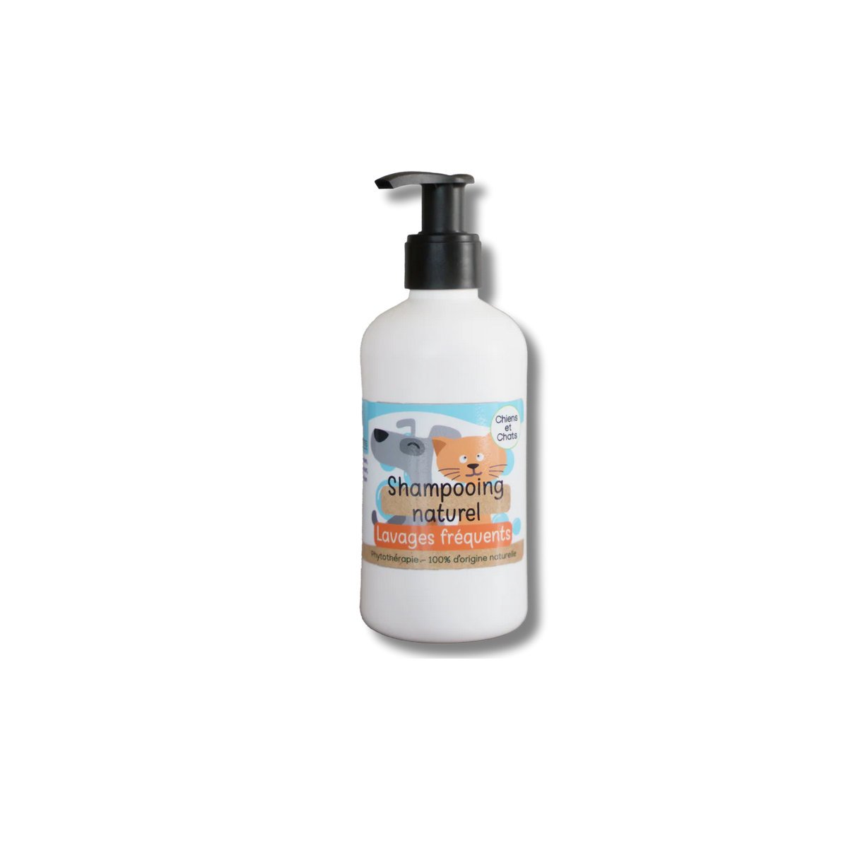 Shampooing Naturel 250ml Lavage frequent