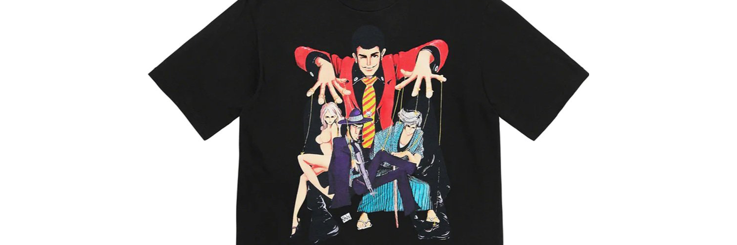 SUPREME X UNDERCOVER X LUPIN III t-shirts now available! — Lupin Central