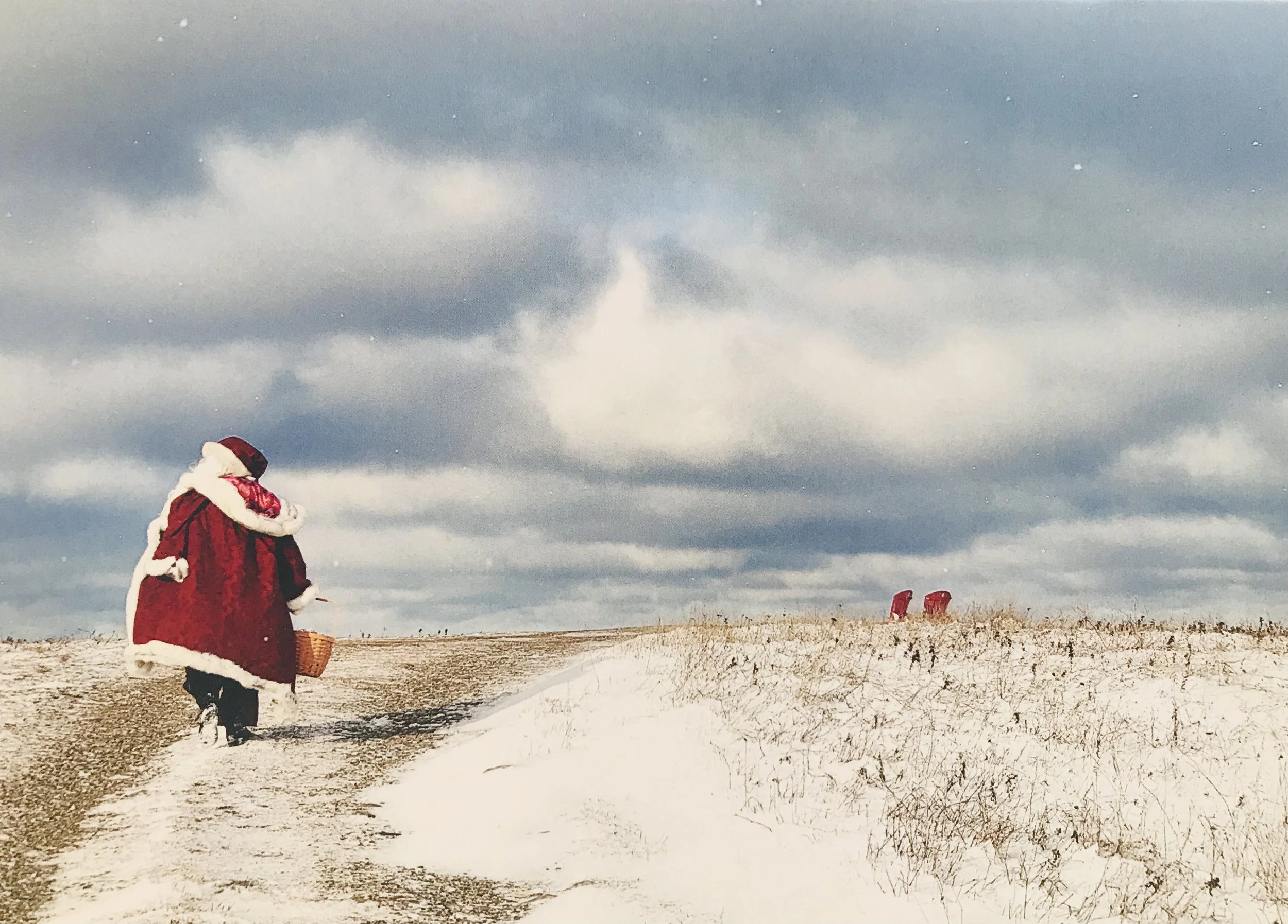 Santa Going on a Picnic