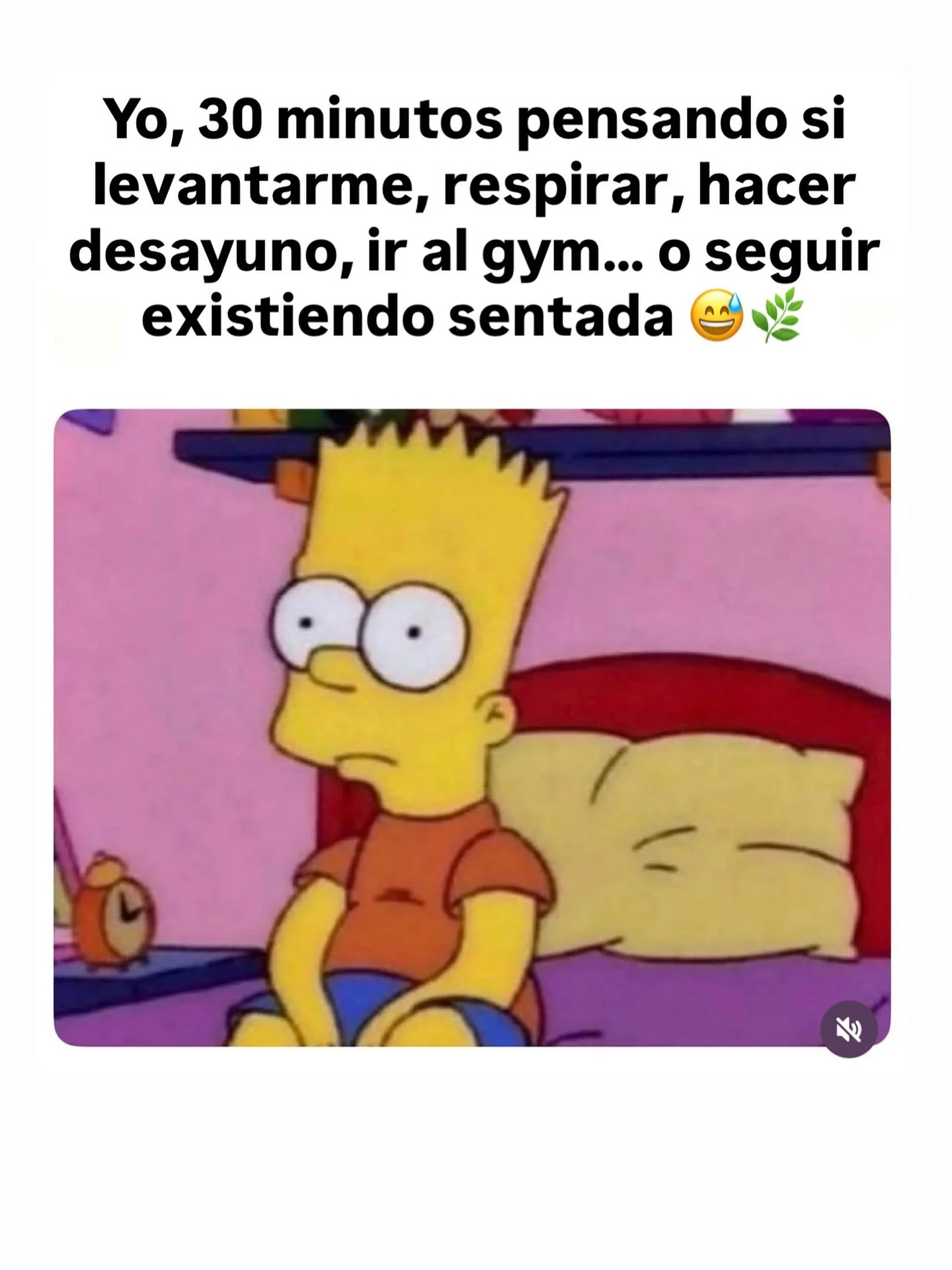 &iquest;Soy yo o a veces la ansiedad nos deja en modo pantalla congelada? 🫠 Sobre todo en las ma&ntilde;anas!

Una ah&iacute; sentada, pensando en existir, llorar, desayunar, respirar, ir al gym&hellip; y al final no pasa nada porque el cerebro sigu