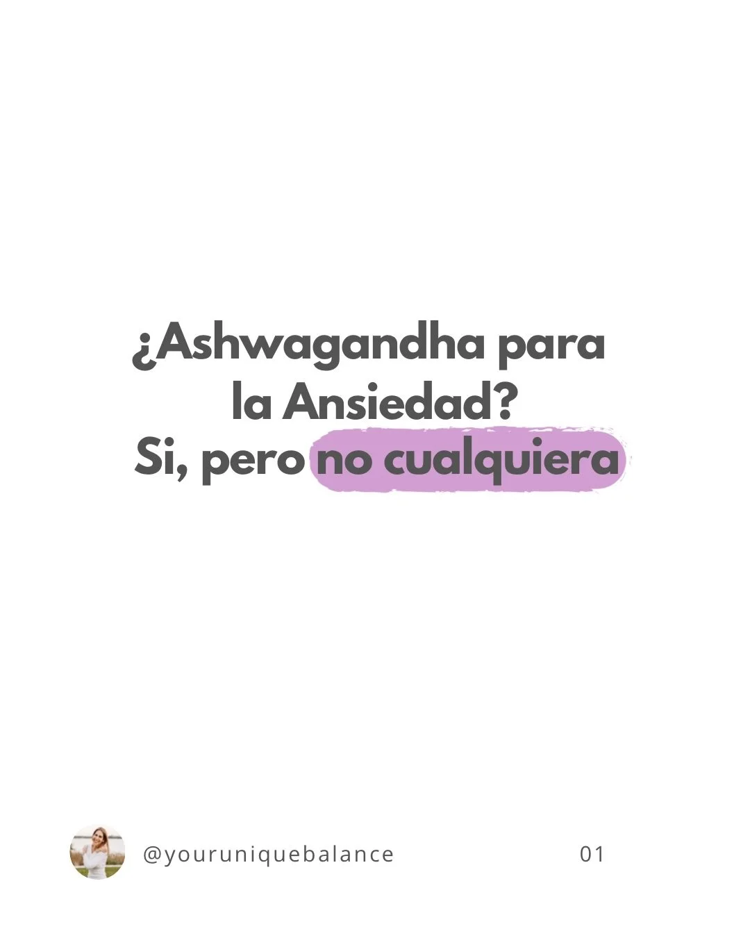 &iquest;Ashwagandha para ansiedad? S&iacute;&hellip; pero no cualquiera ⚠️

La Ashwagandha se volvi&oacute; tendencia, pero no todas las formas funcionan para calmar tu mente, reducir el cortisol o ayudarte a dormir mejor. Muchas mujeres la toman y n