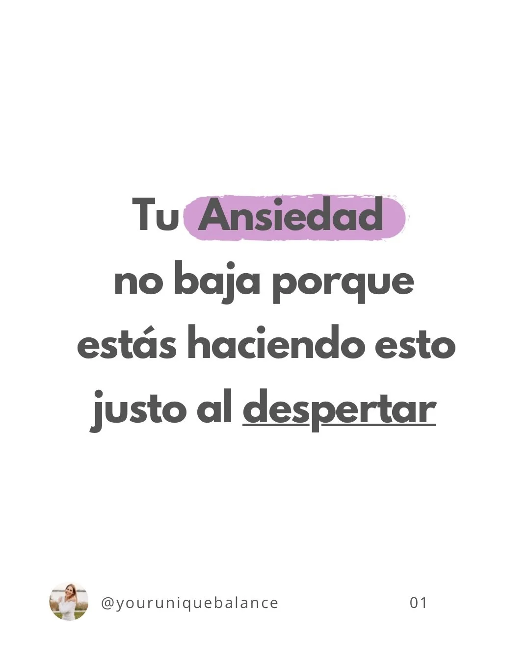 Tu ansiedad no disminuye&hellip;
porque tu sistema nervioso est&aacute; entrando en modo alerta desde que despiertas ☀️

💥 Y es que algunos h&aacute;bitos de tus primeras horas del d&iacute;a pueden estar envi&aacute;ndole a tu cuerpo una se&ntilde;