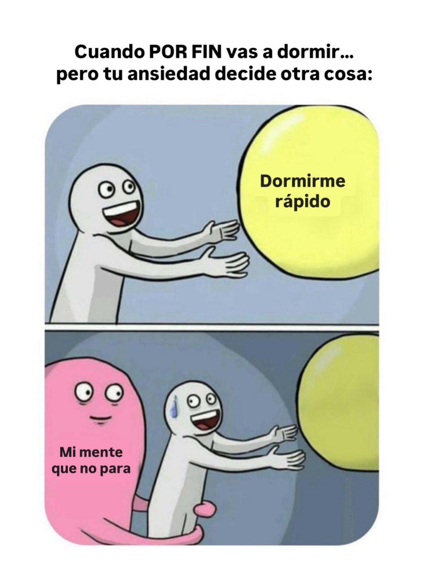 Si t&uacute; te acuestas cansada&hellip; pero tu mente decide empezar una marat&oacute;n de pensamientos 😵&zwj;💫 sigue leyendo👇

Muchas mujeres creen que su problema es no saber dormir.

Pero en realidad lo que pasa es esto:

Tu sistema nervioso e