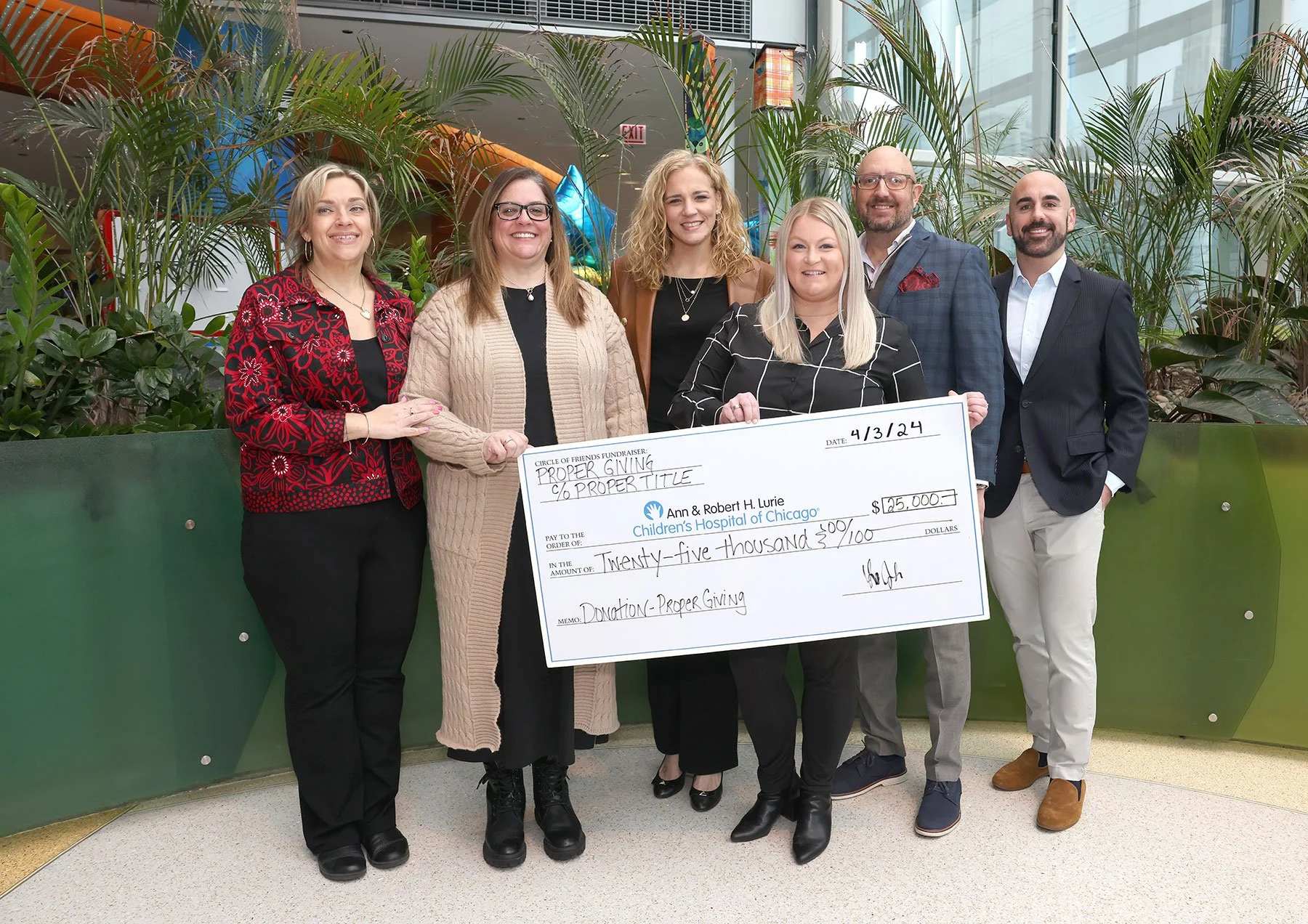 Lurie's check signing 2024