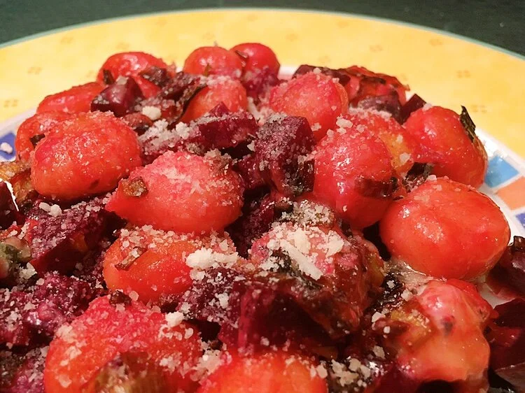 Pan-Sautéed Gnocchi with Beets