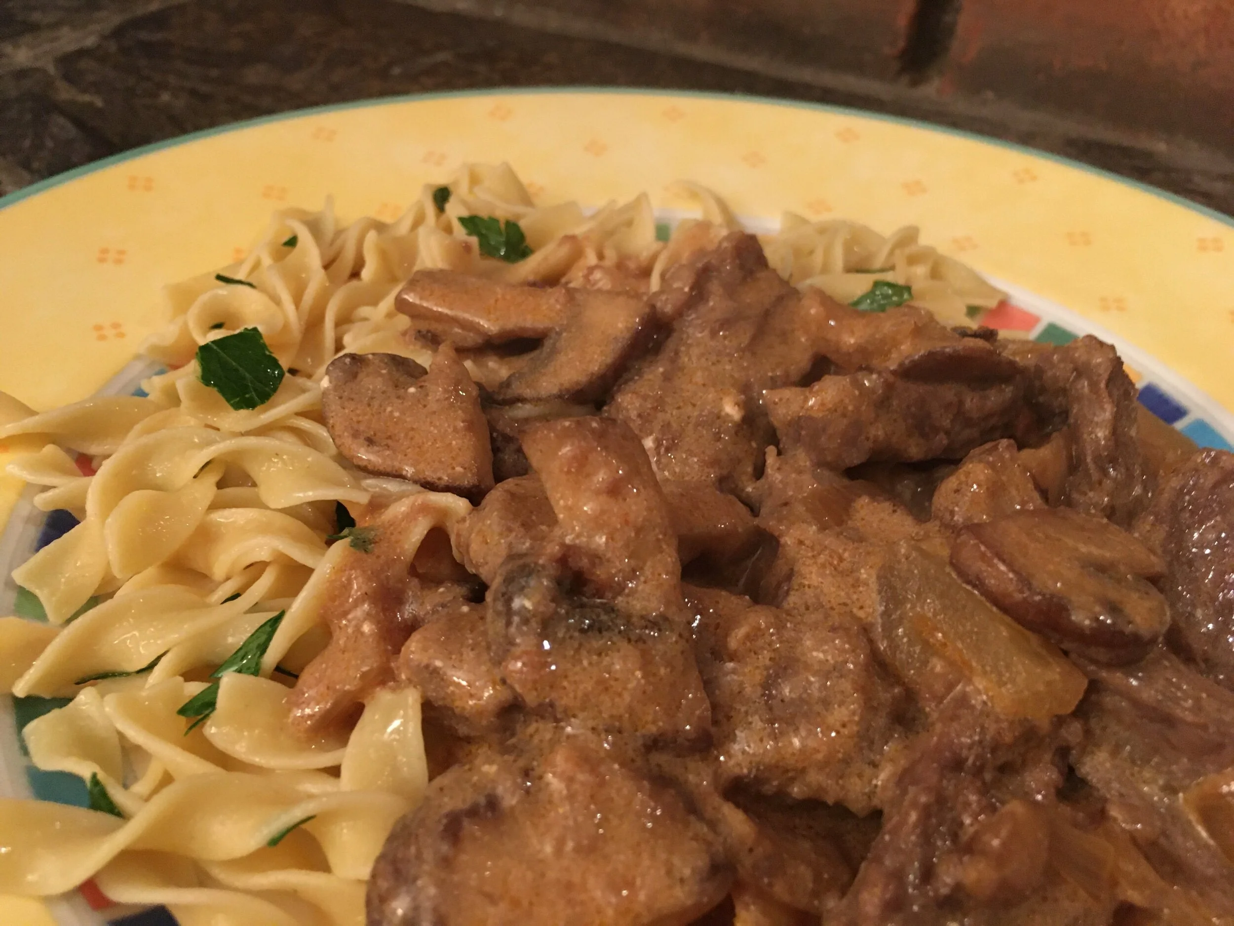 Berkshire Eagle Column: Beef Stroganoff