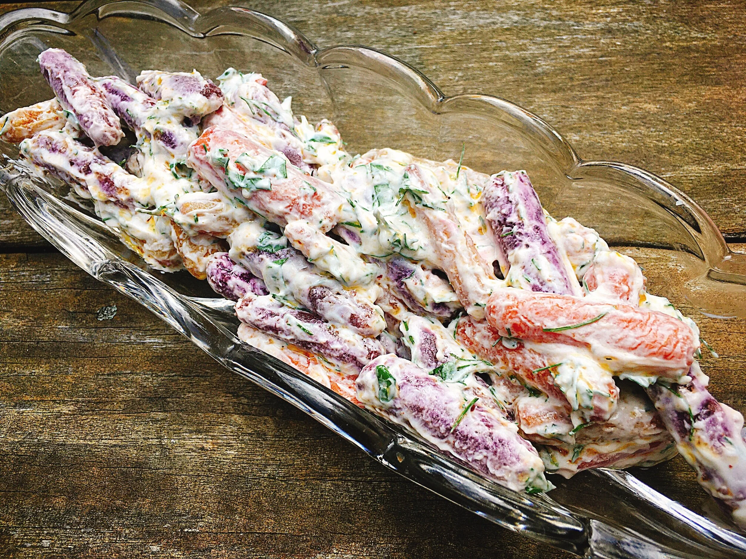 Berkshire Eagle Column: Salad with Roasted Carrots and Yogurt