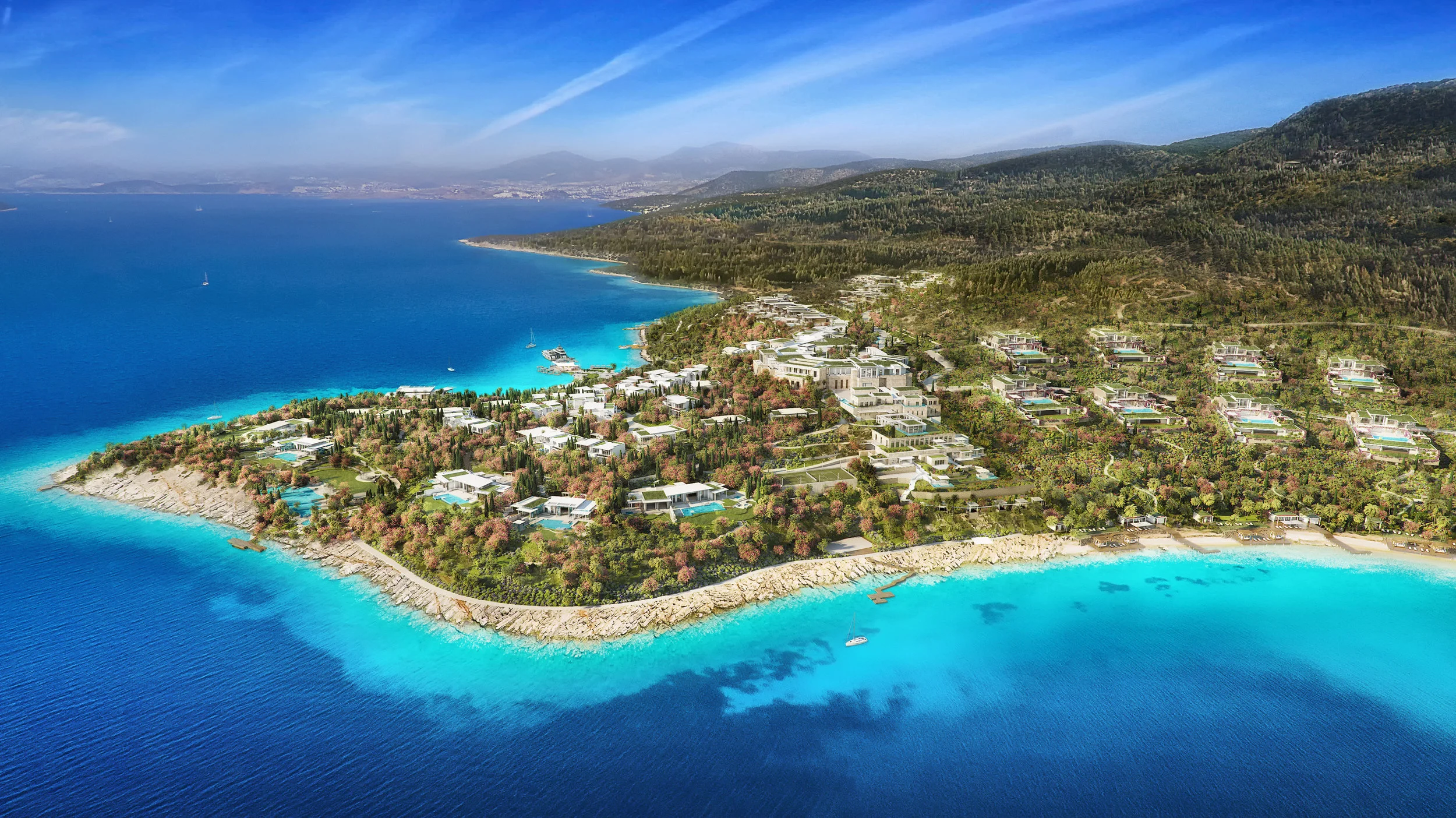 Rendering for Four Seasons Bodrum
