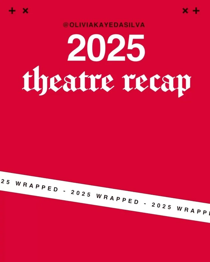 ✨2025 THEATRE WRAPPED✨

I look forward to this post every year. My goodness was 2025 a good year.

As a creator: I created more content this year than any of the previous 9 years I was posting on this account. I got to go to the opening night of @boo