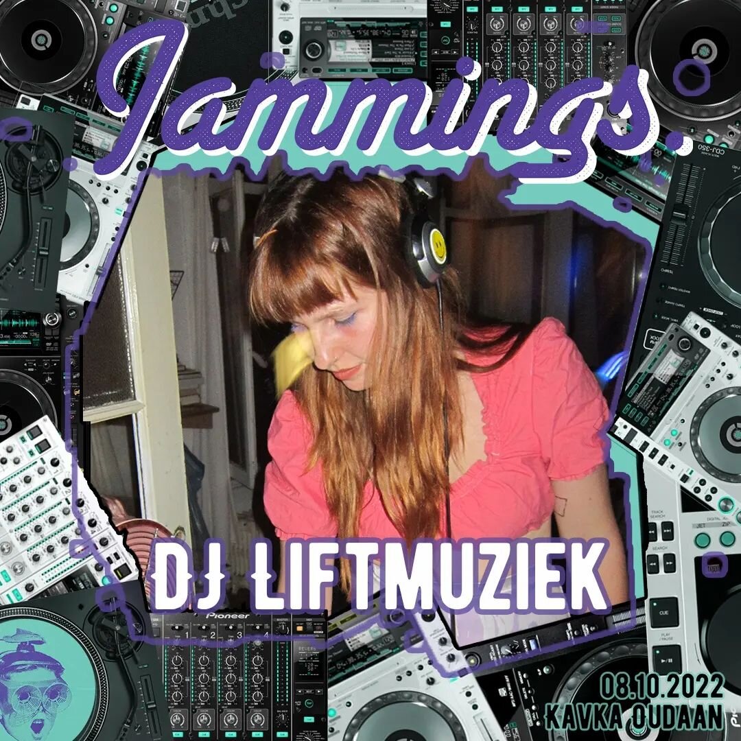 NEXT up on the LINE-UP:
@dj_liftmuziek &amp; Sencho-San

Proud of our Jammings DJ's finalists at @kontestvoordeejays

Sencho-San is a OG soldier at the Jammings fam. Starting around 2017, as a duo. He now plays solo, but only the finest funkiest tune