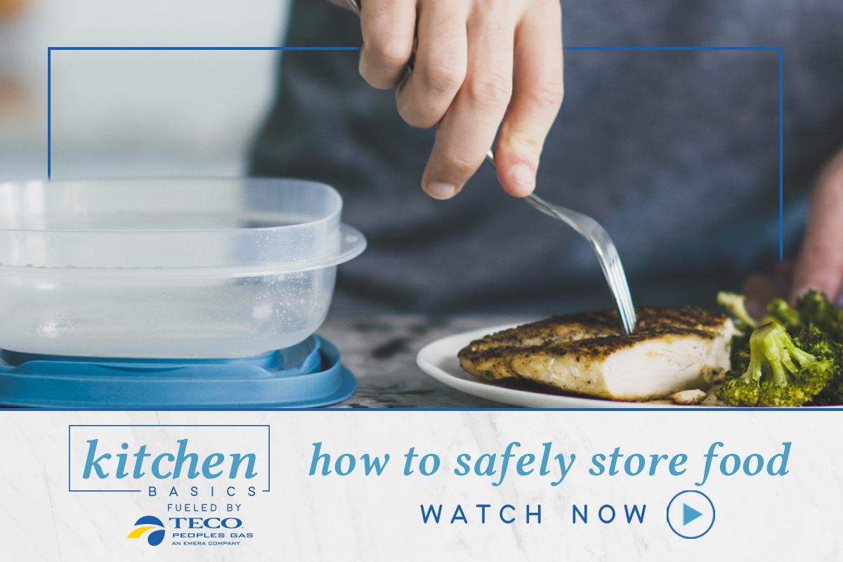 HOW TO SAFELY STORE FOOD 